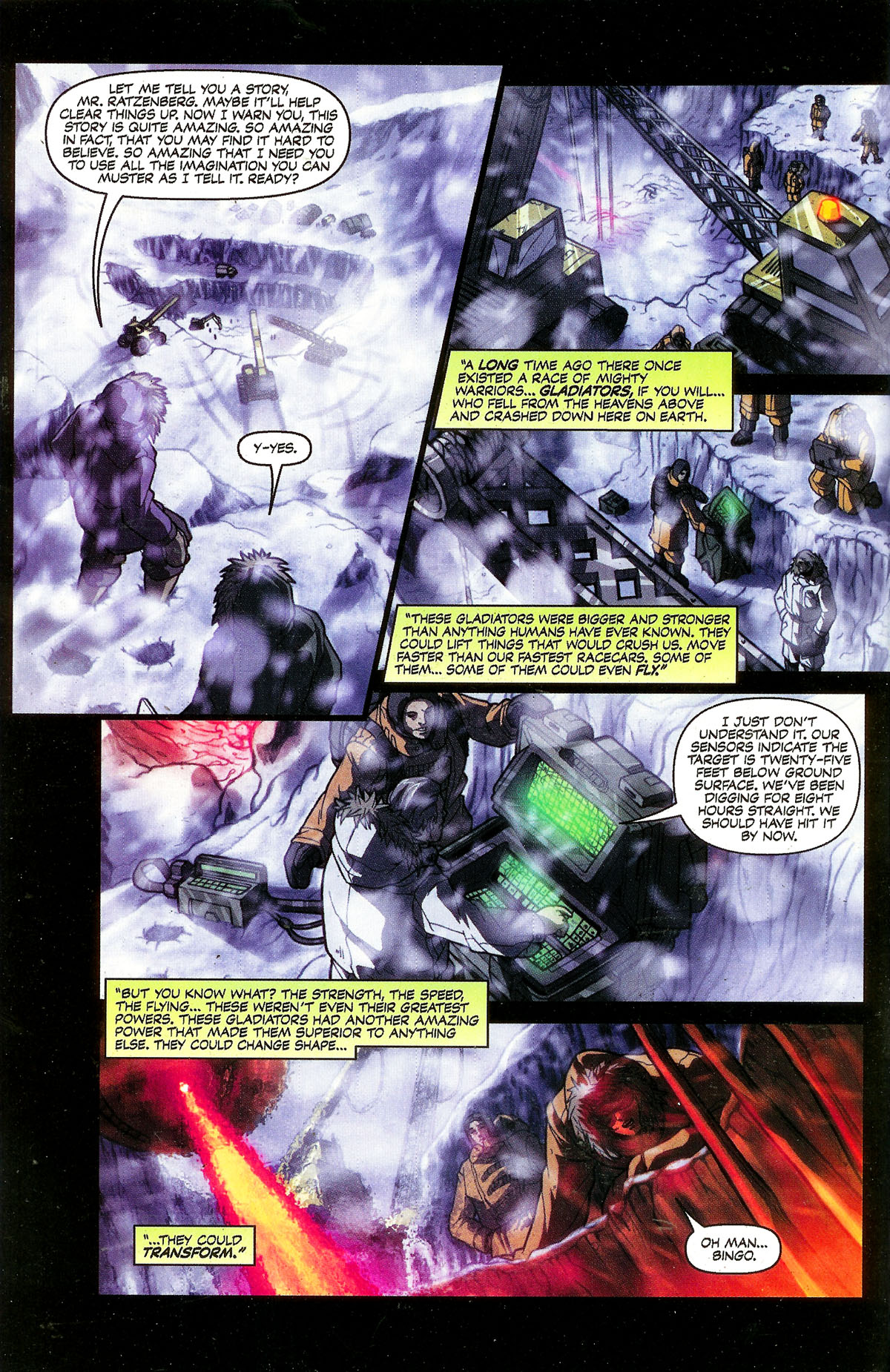 Read online Transformers: Generation 1 (2002) comic -  Issue # _Preview - 7