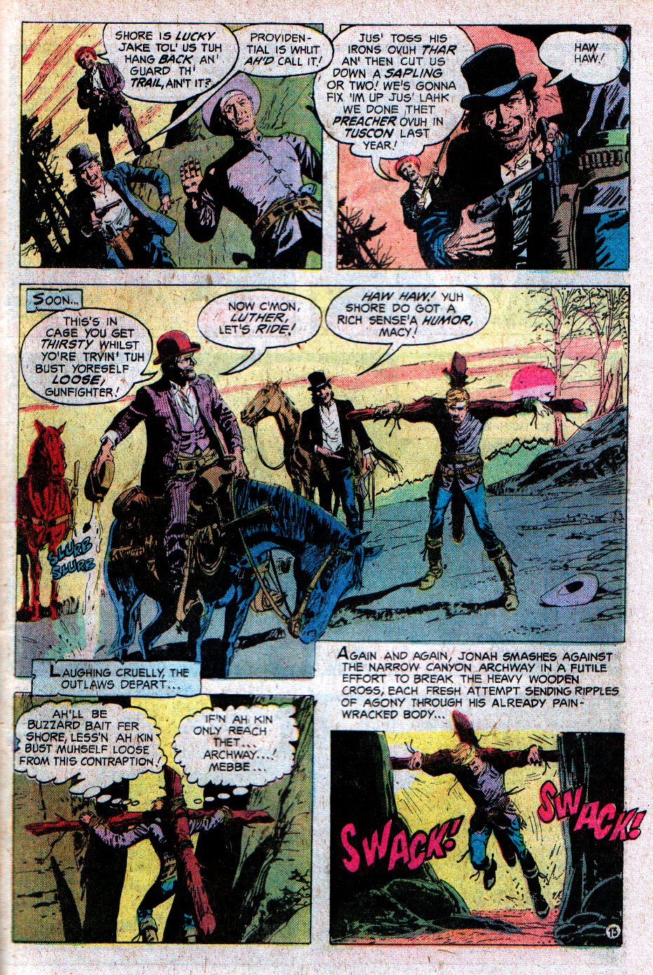 Read online Weird Western Tales (1972) comic -  Issue #28 - 14