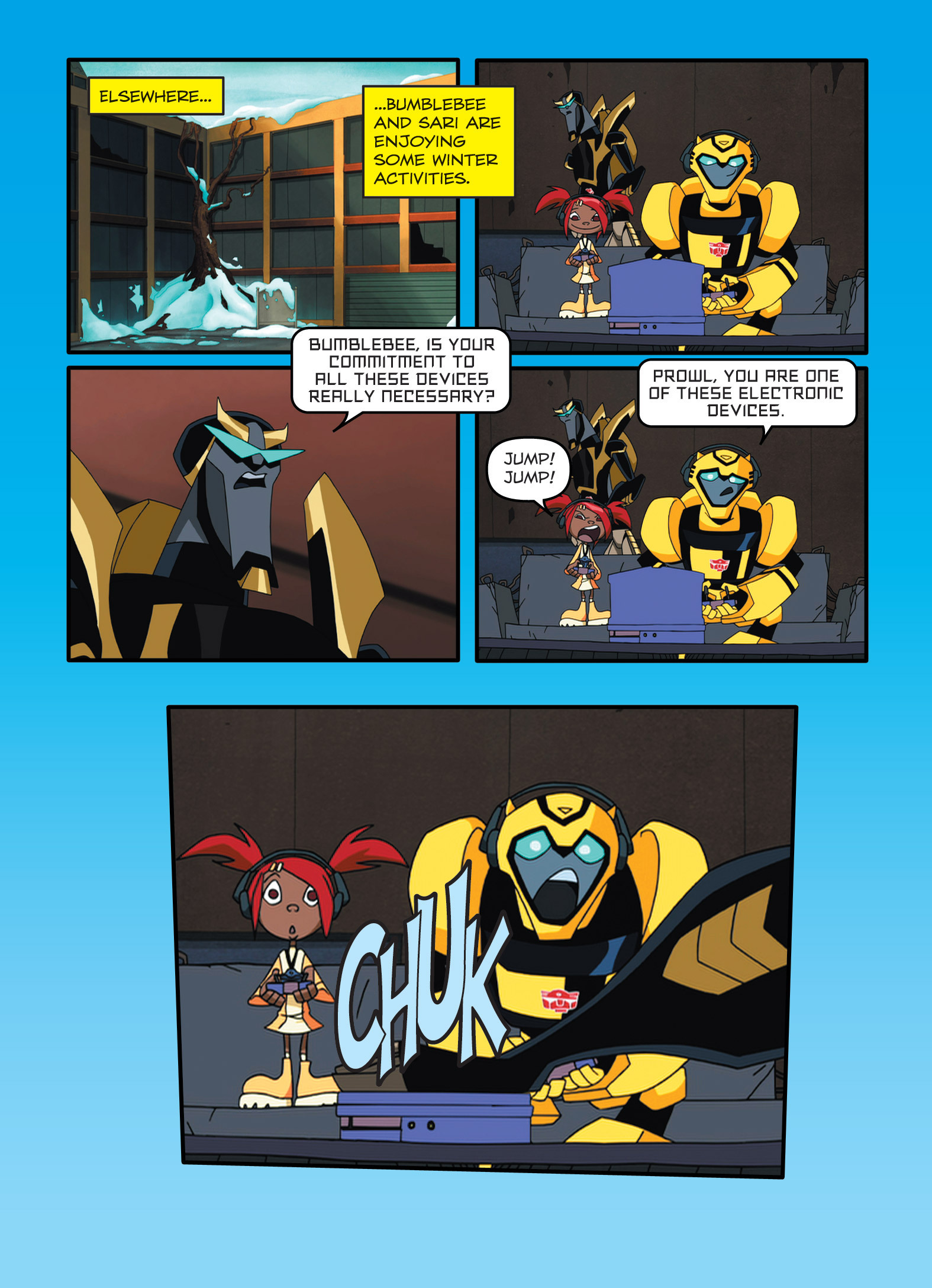 Read online Transformers Animated comic -  Issue #6 - 67