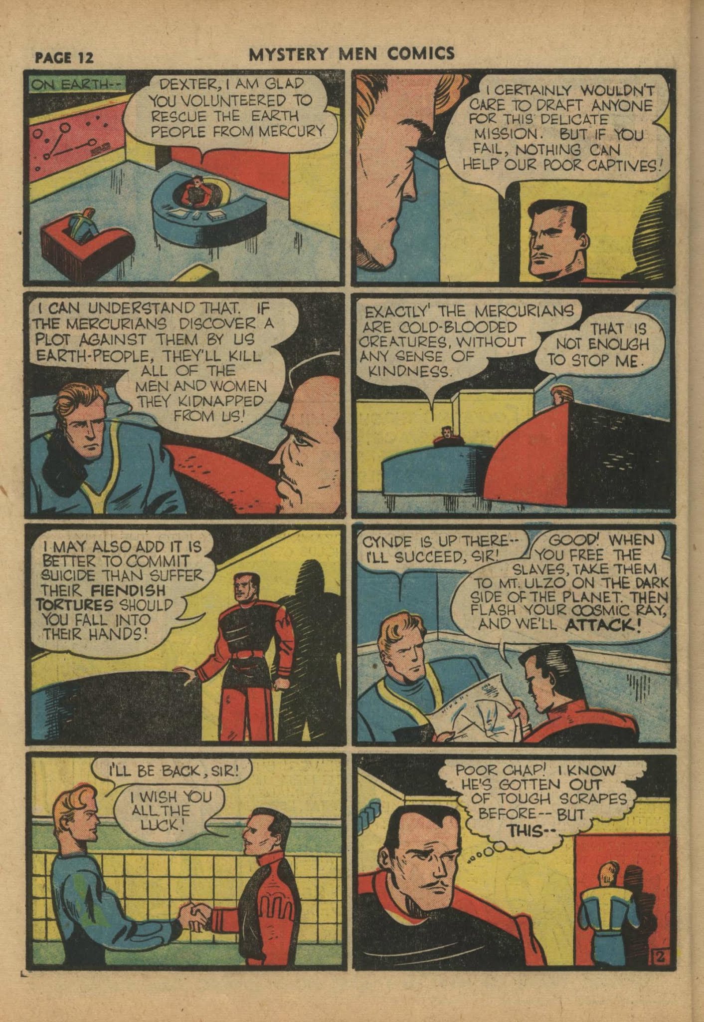 Read online Mystery Men Comics comic -  Issue #19 - 14