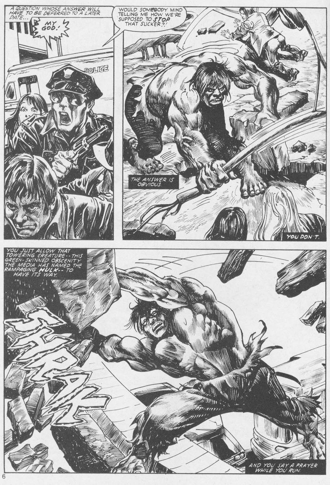 Read online Hulk (1978) comic -  Issue #26 - 6