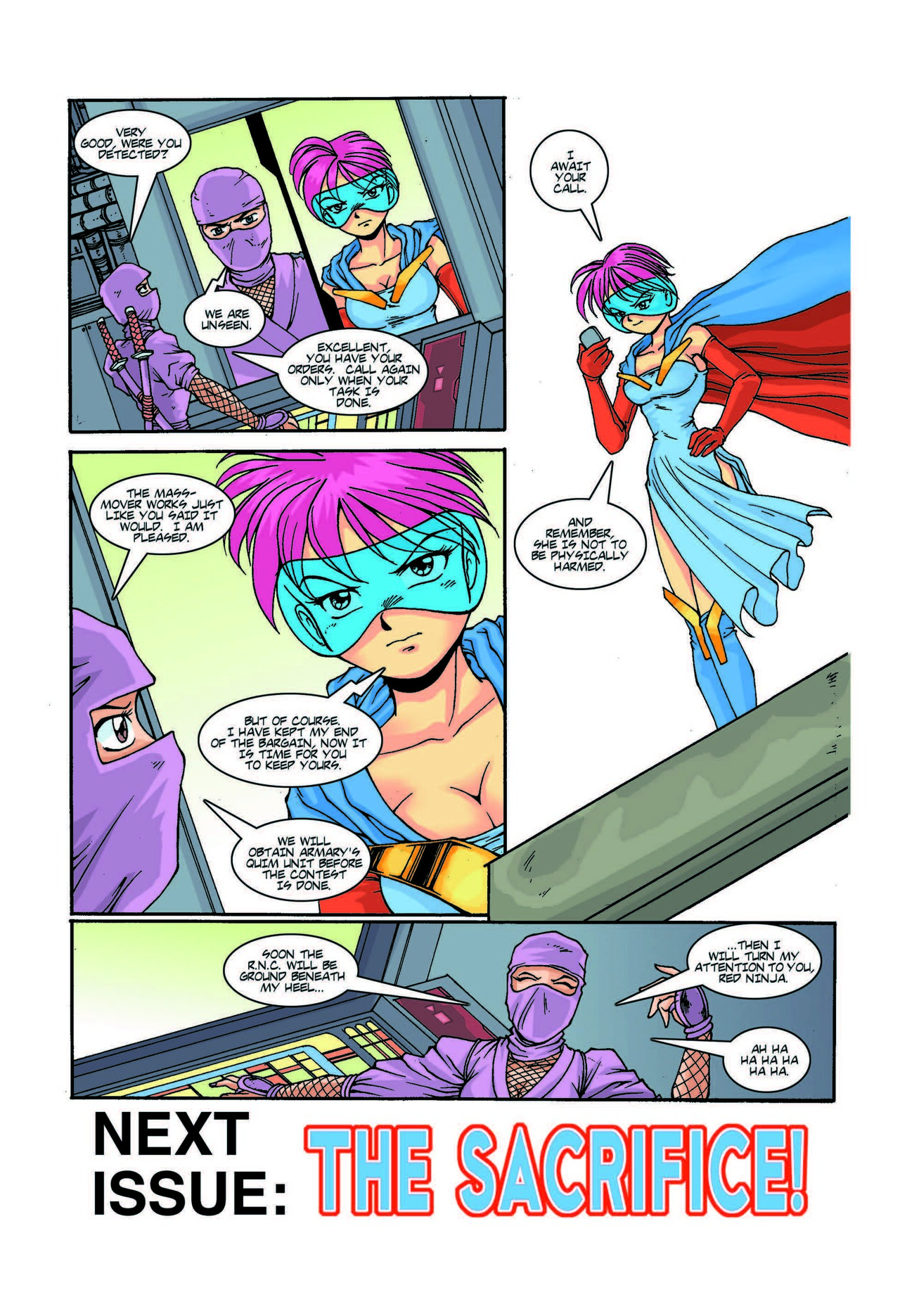 Read online Ninja High School (1986) comic -  Issue #91 - 17