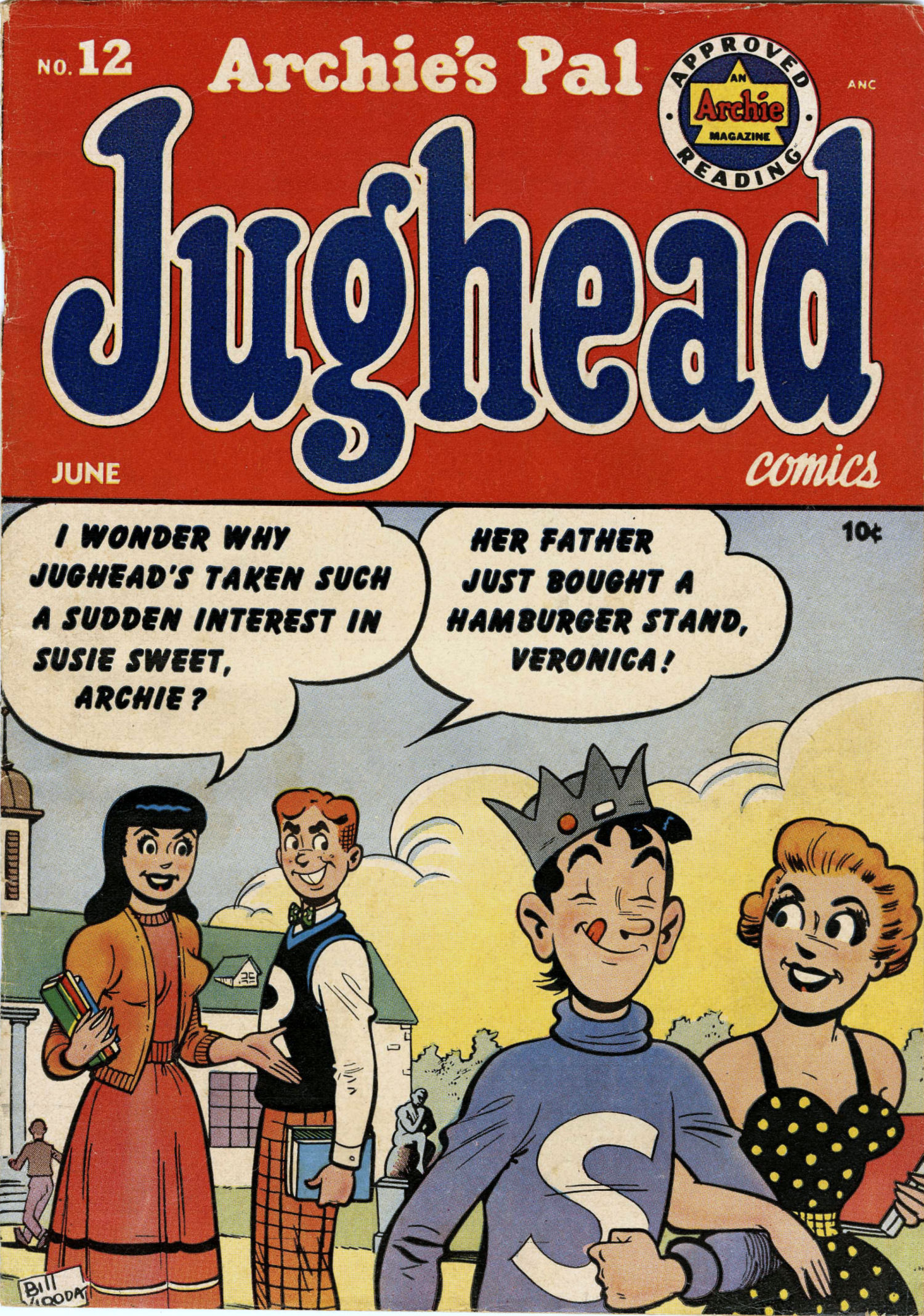 Read online Archie's Pal Jughead comic -  Issue #12 - 1