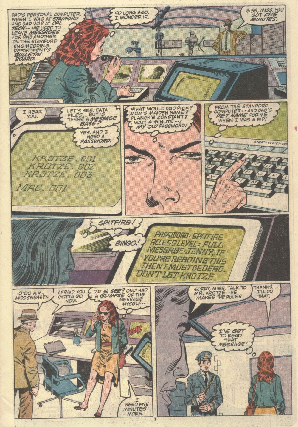 Read online Spitfire and the Troubleshooters comic -  Issue #1 - 8