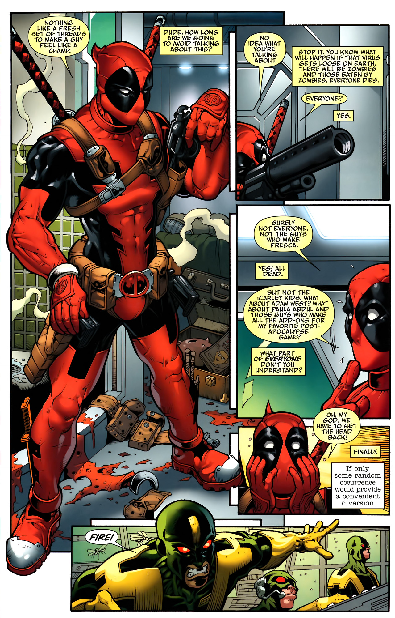 Read online Deadpool: Merc With a Mouth comic -  Issue #5 - 8
