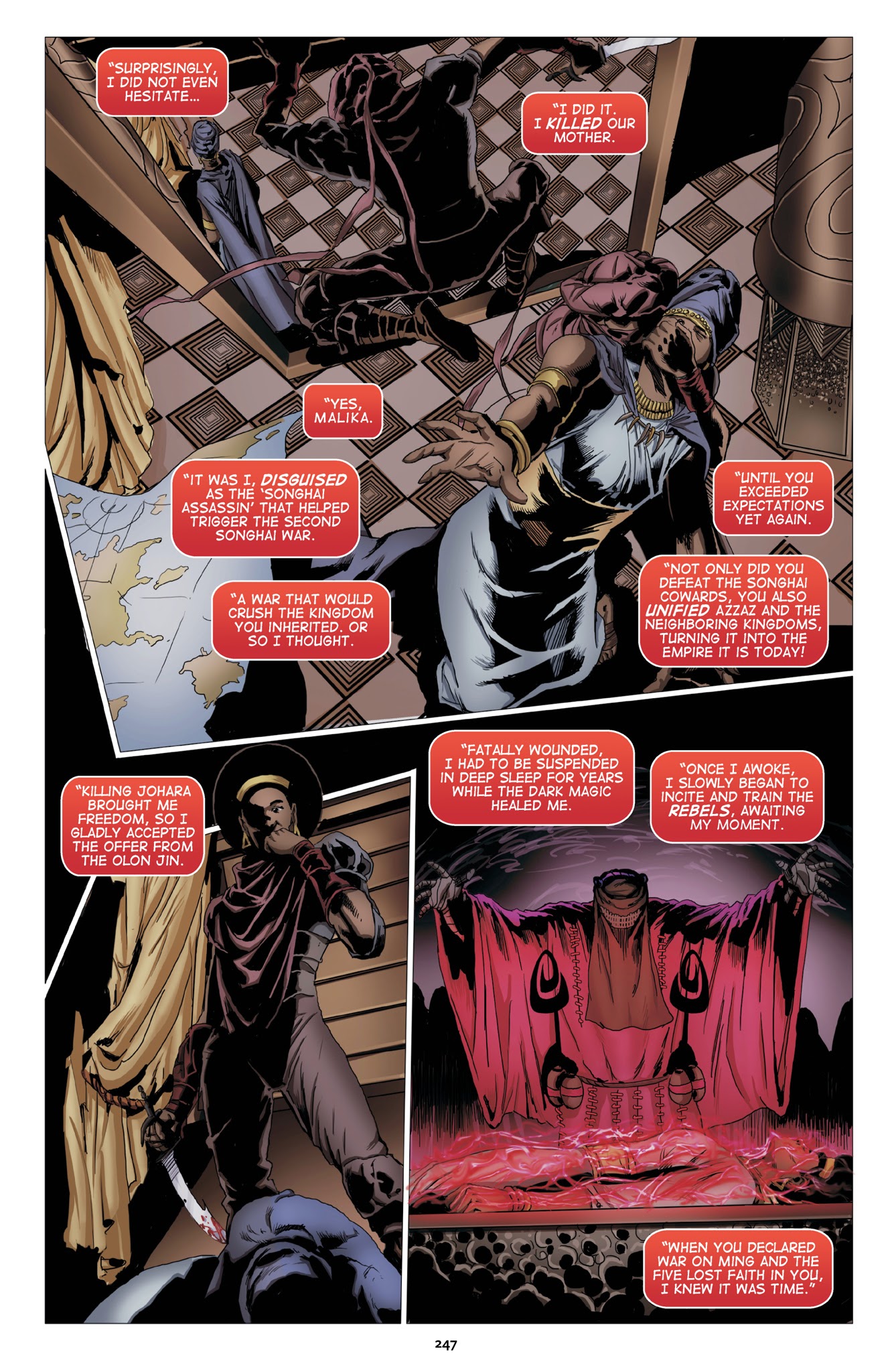 Read online Malika: Warrior Queen comic -  Issue # TPB 1 (Part 3) - 49