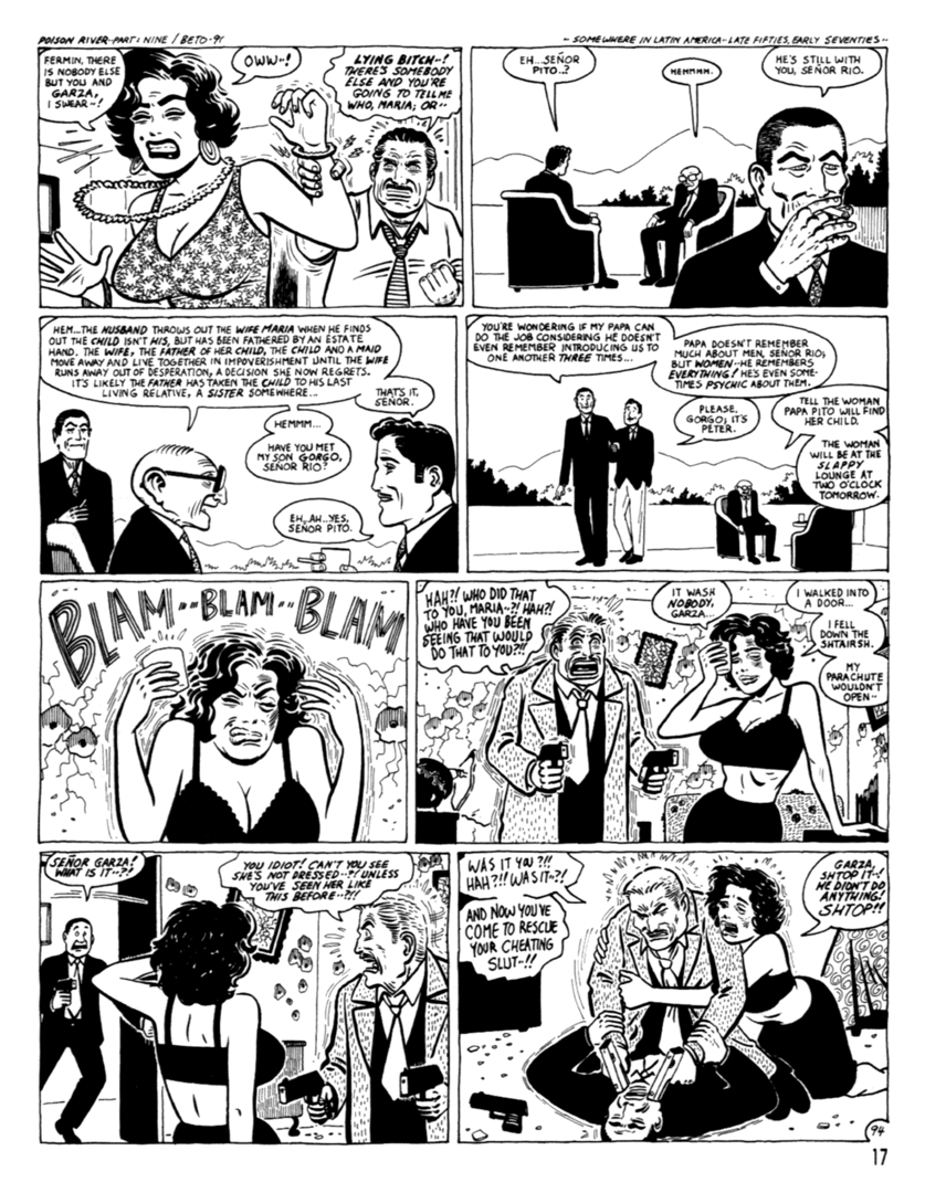 Read online Love and Rockets (1982) comic -  Issue #37 - 19