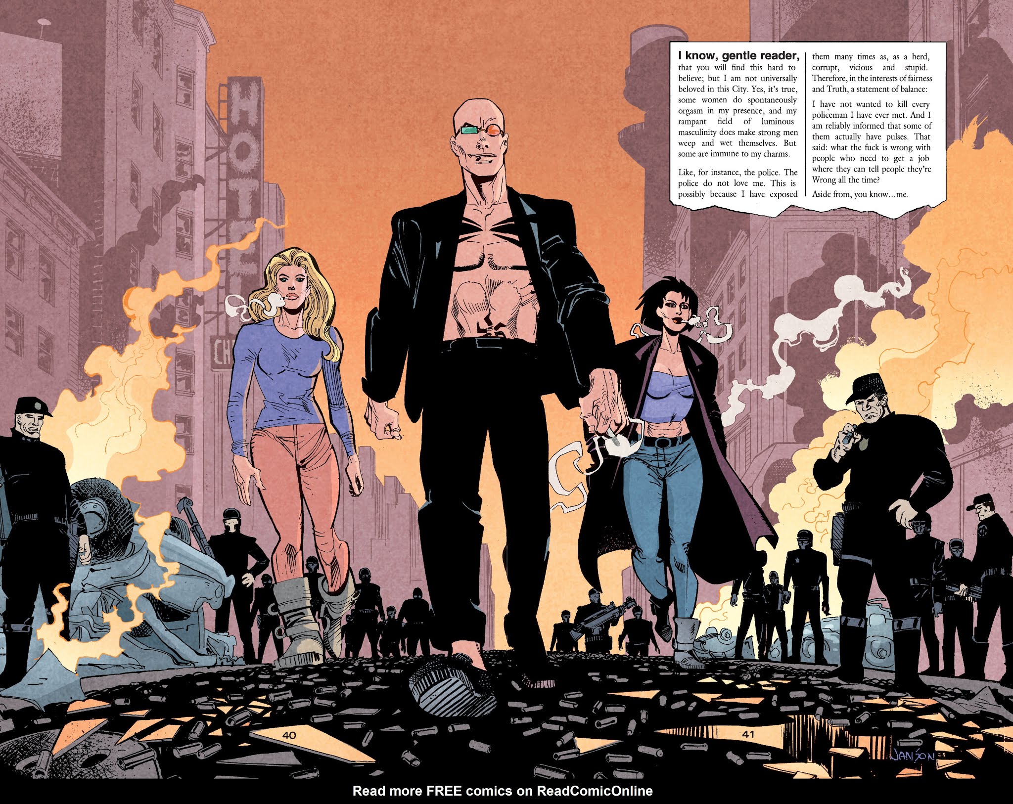 Read online Transmetropolitan comic -  Issue # Issue Filth of the City - 29
