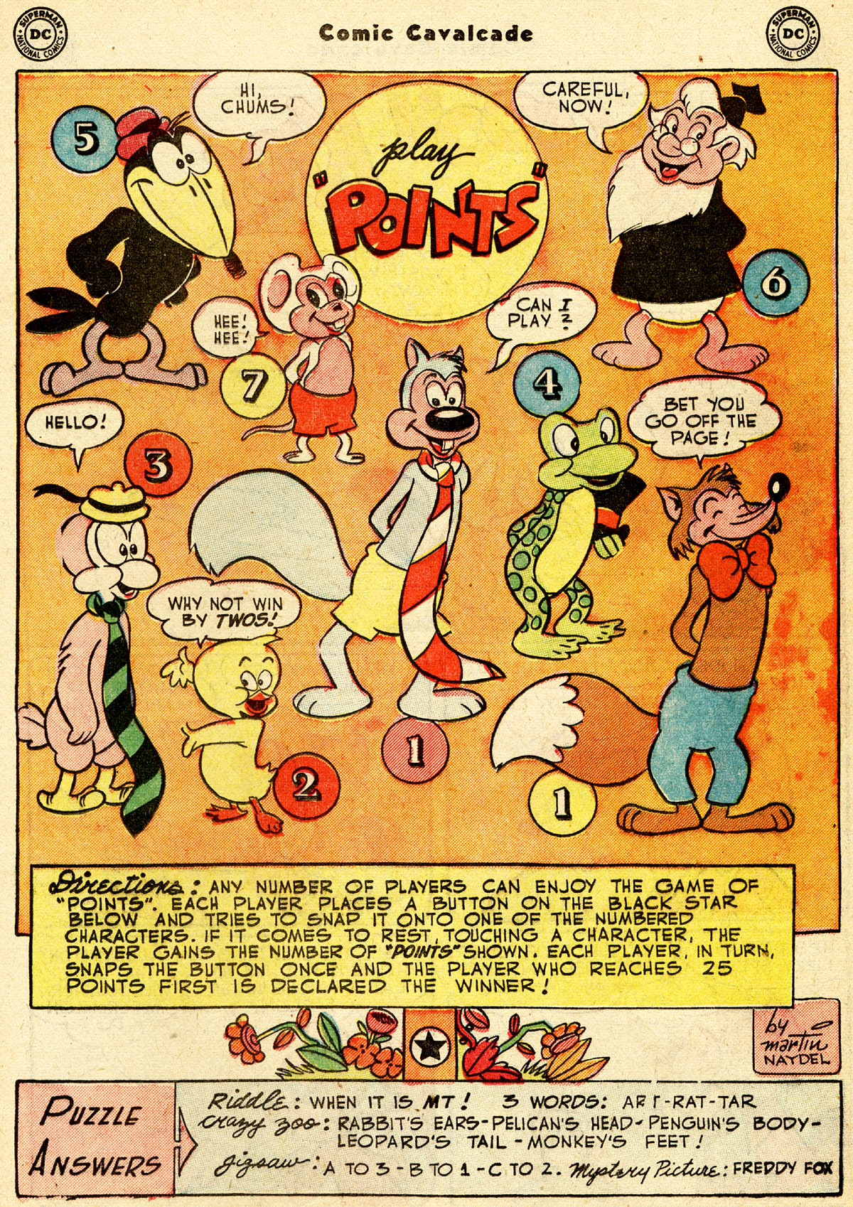 Read online Comic Cavalcade comic -  Issue #50 - 41