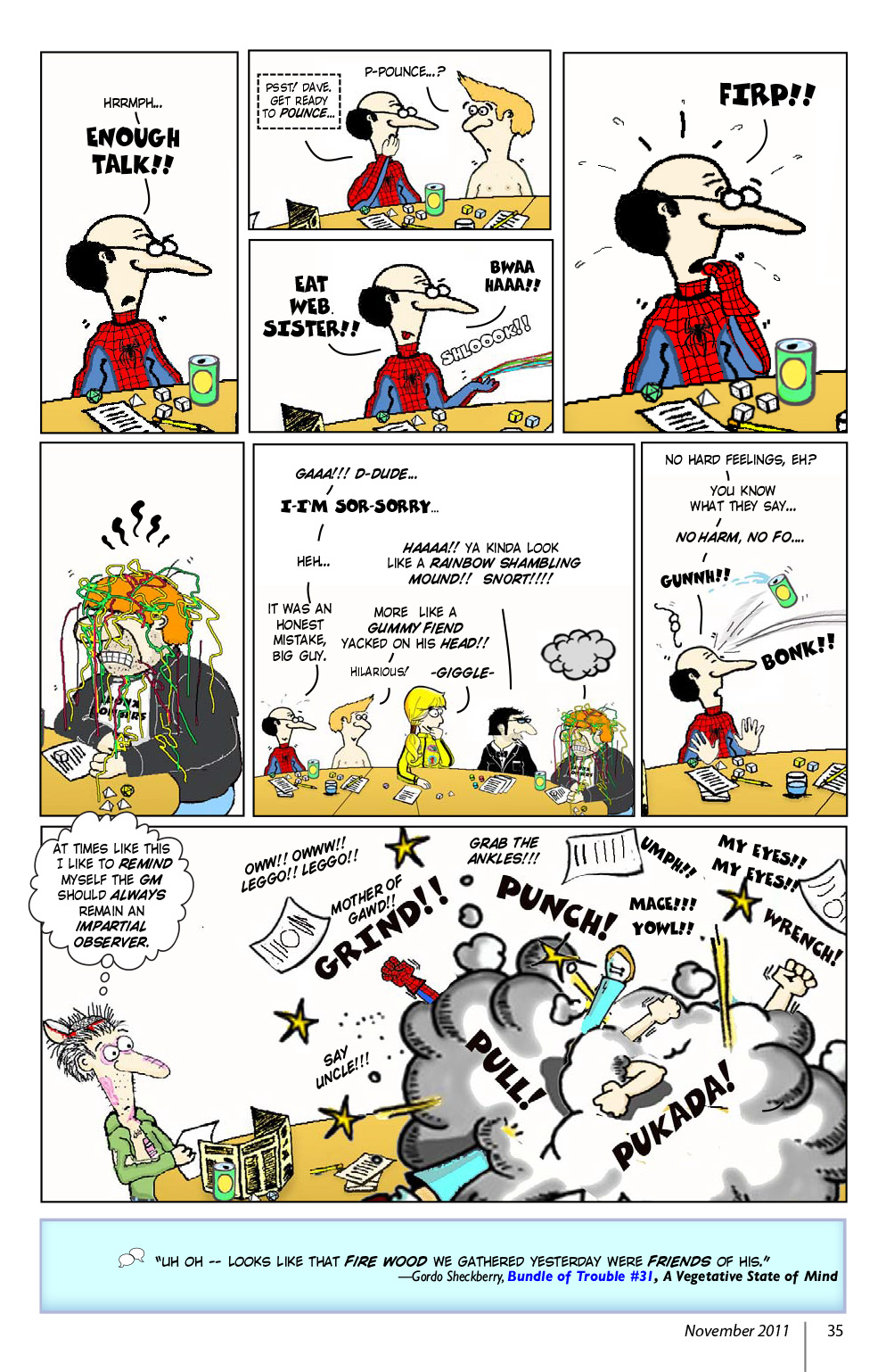 Read online Knights of the Dinner Table comic -  Issue #181 - 37