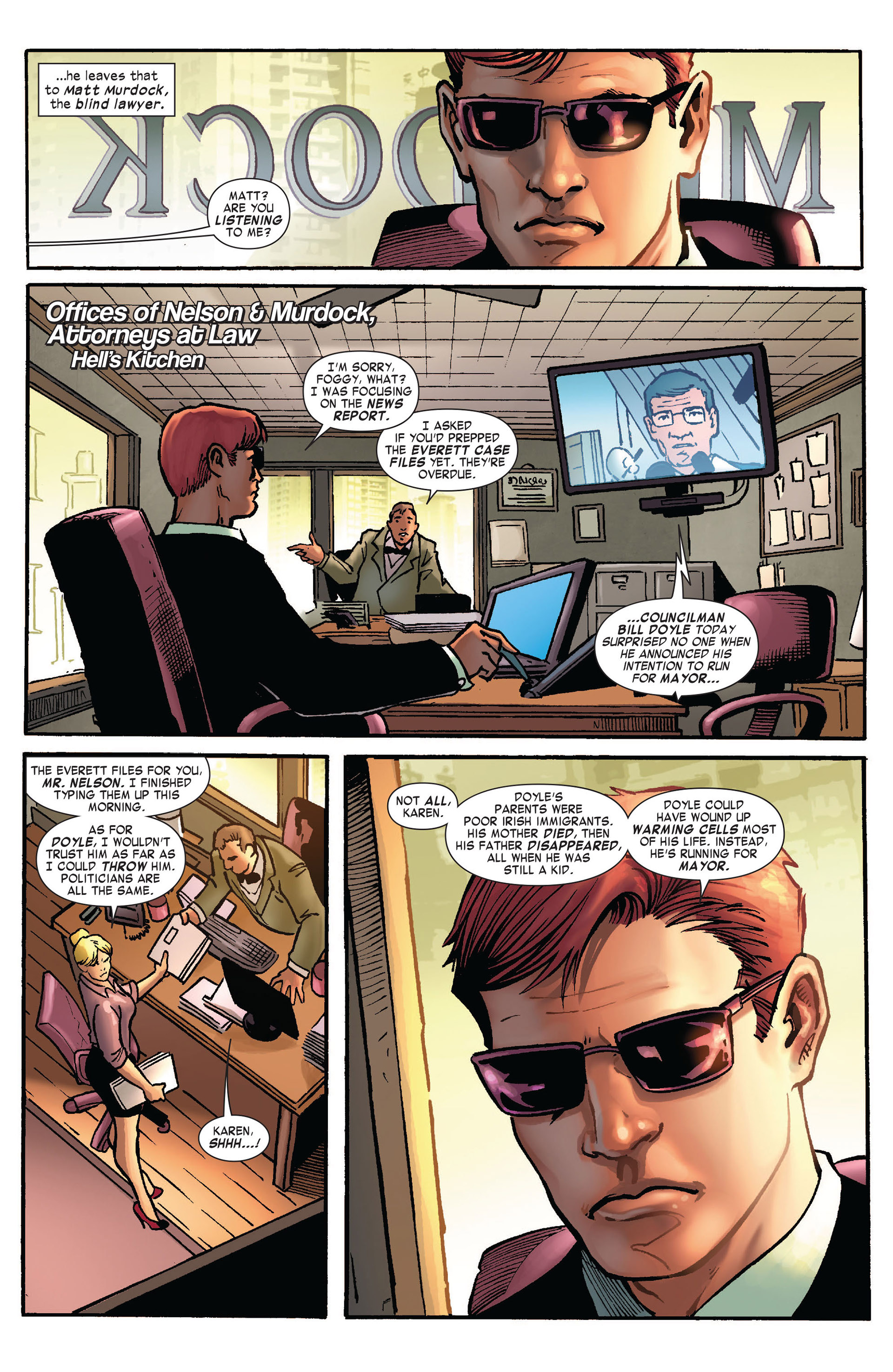 Read online Daredevil: Season One comic -  Issue # TPB - 12