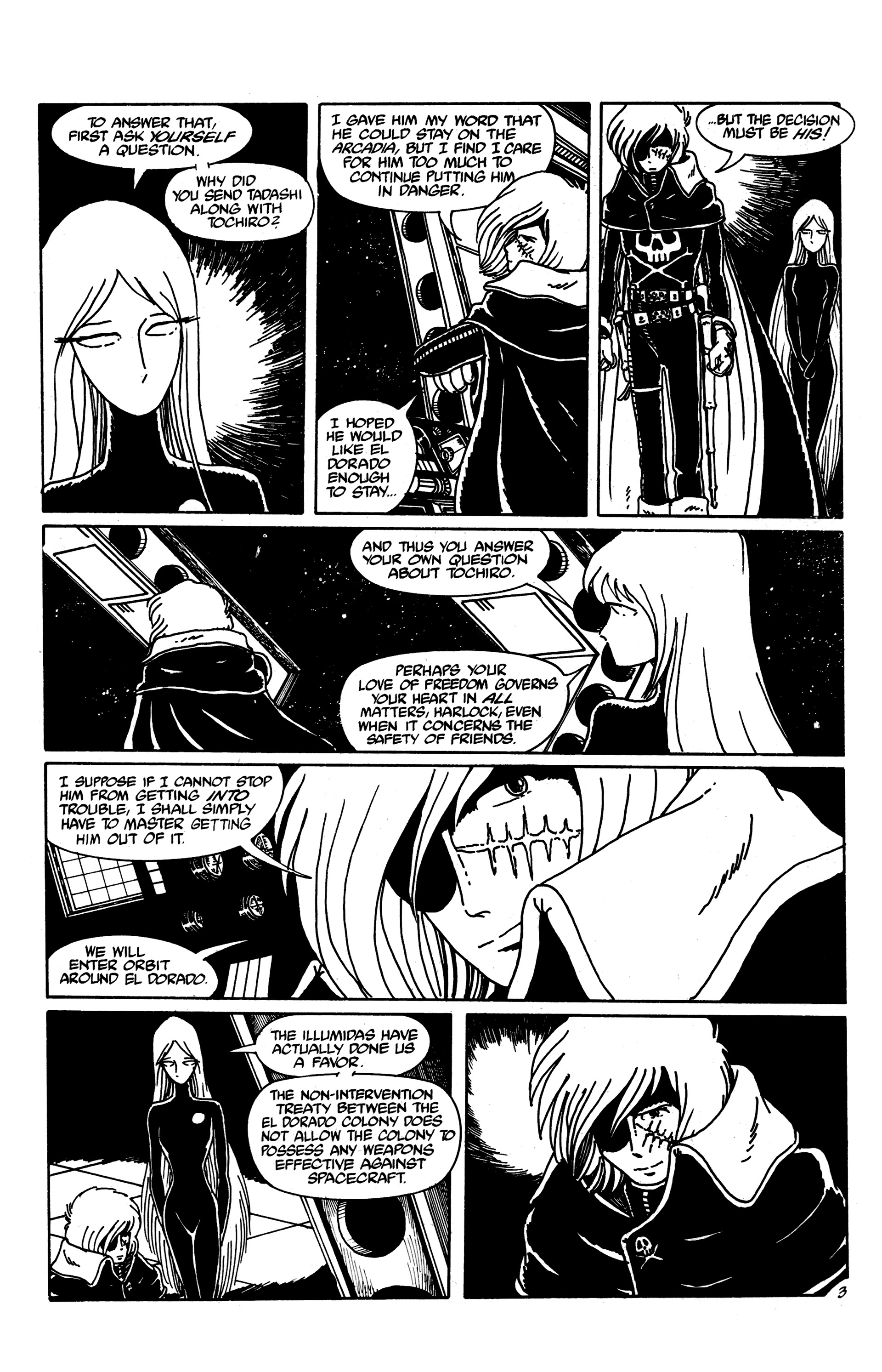 Read online Captain Harlock comic -  Issue #8 - 5