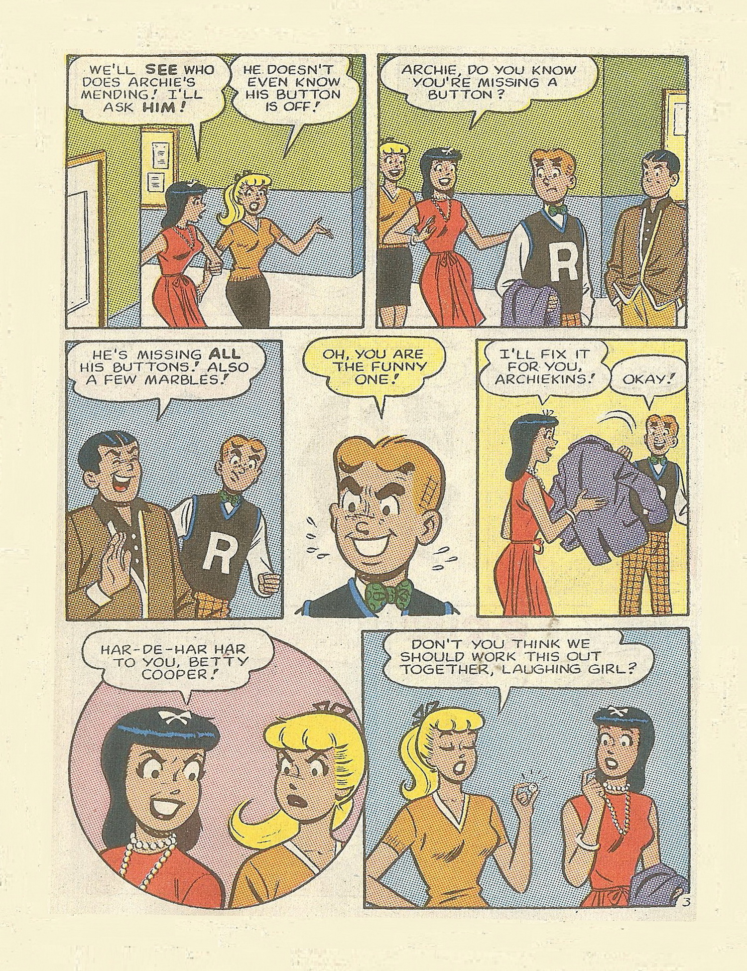 Read online Betty and Veronica Digest Magazine comic -  Issue #55 - 85