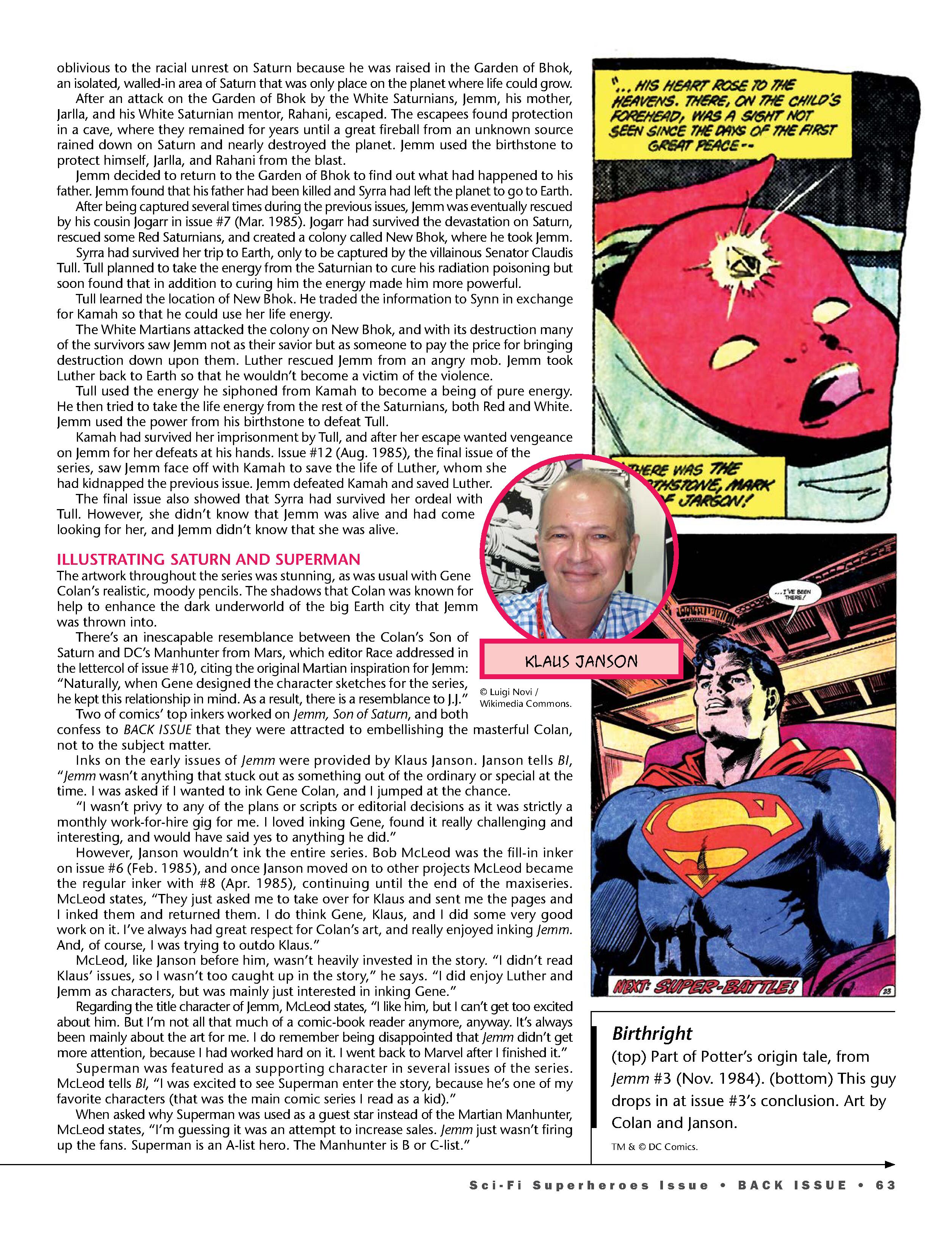 Read online Back Issue comic -  Issue #115 - 65