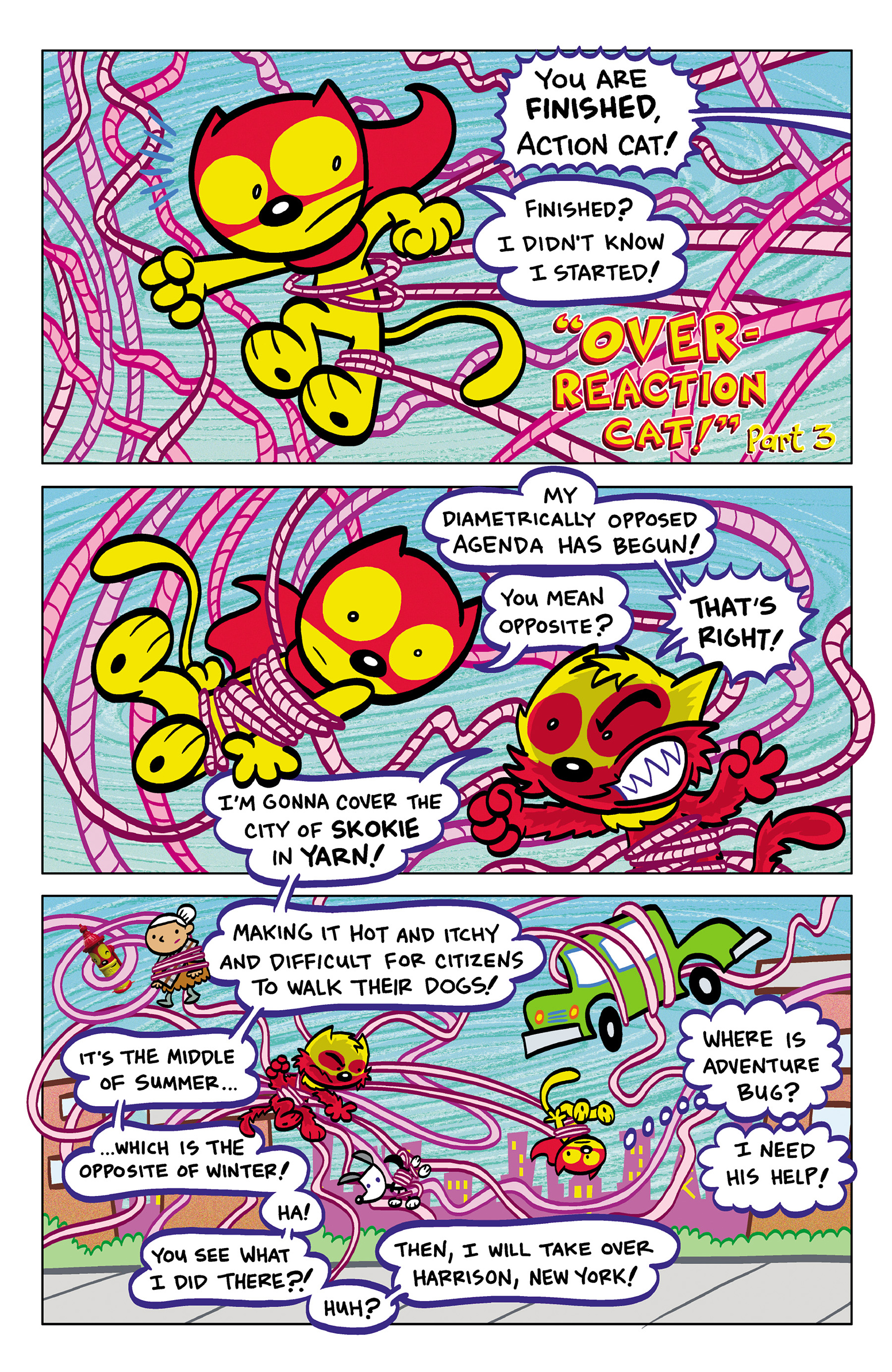 Read online Aw Yeah Comics: Action Cat & Adventure Bug comic -  Issue #2 - 19