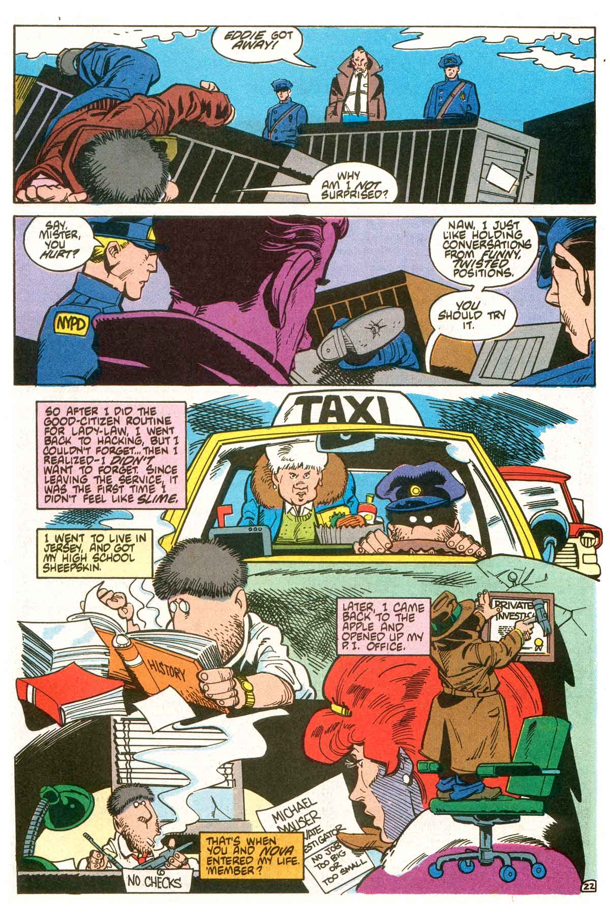 Read online E-Man (1983) comic -  Issue #24 - 25