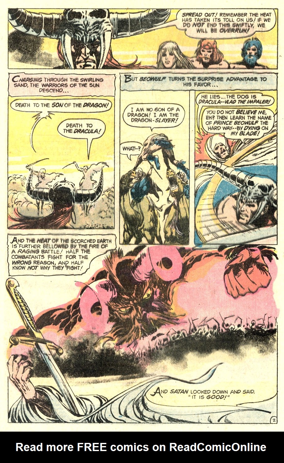 Read online Beowulf (1975) comic -  Issue #4 - 3