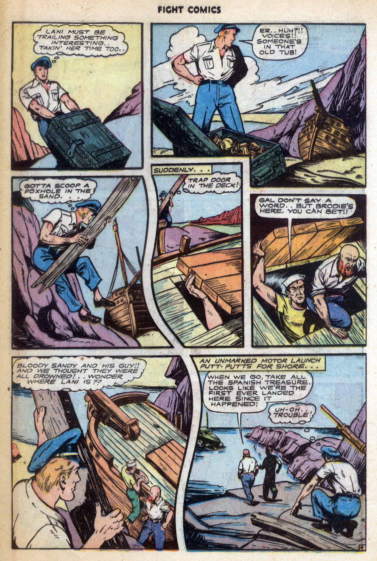 Read online Fight Comics comic -  Issue #43 - 37