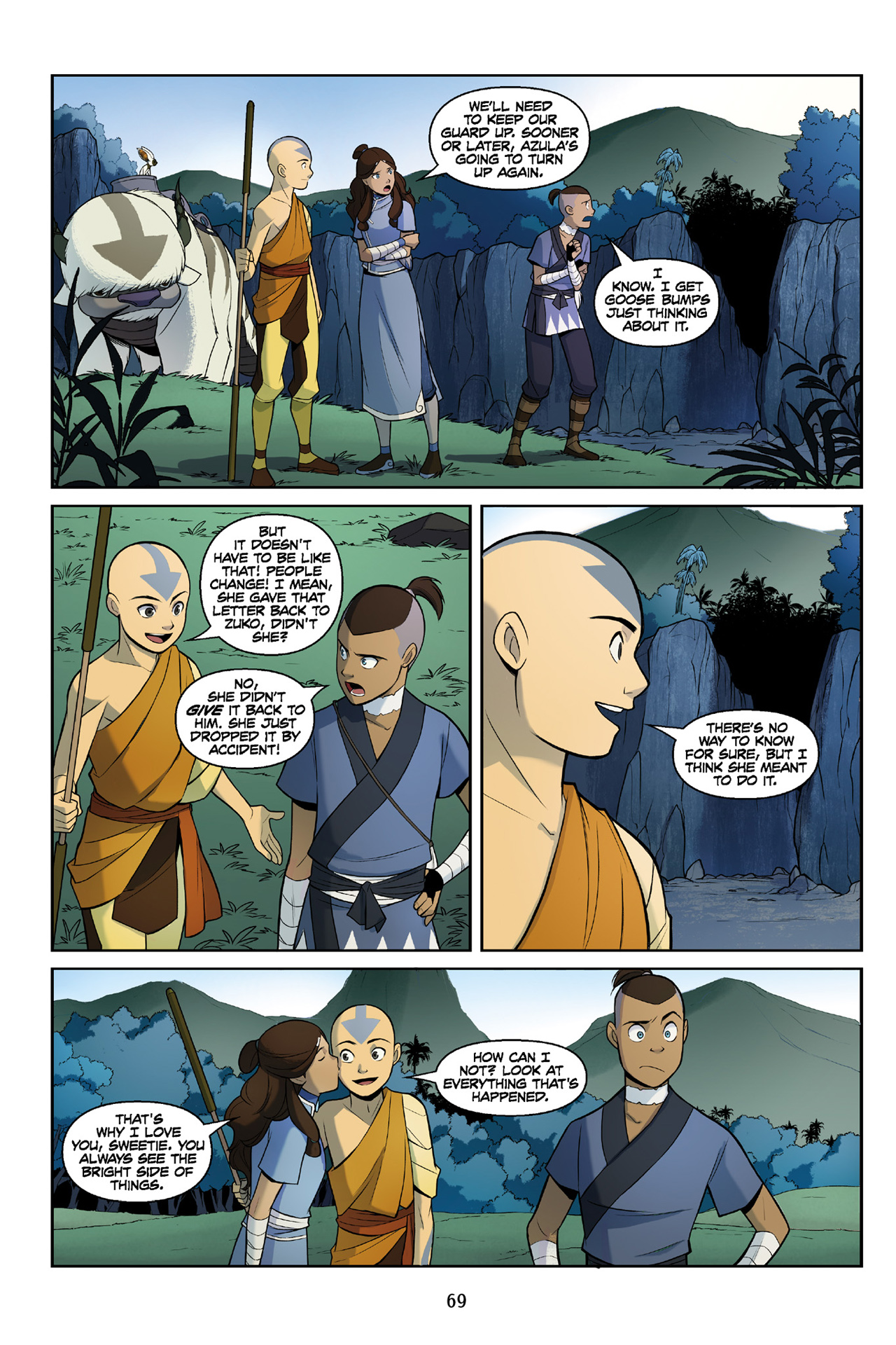 Read online Nickelodeon Avatar: The Last Airbender - The Search comic -  Issue # Part 3 - 69