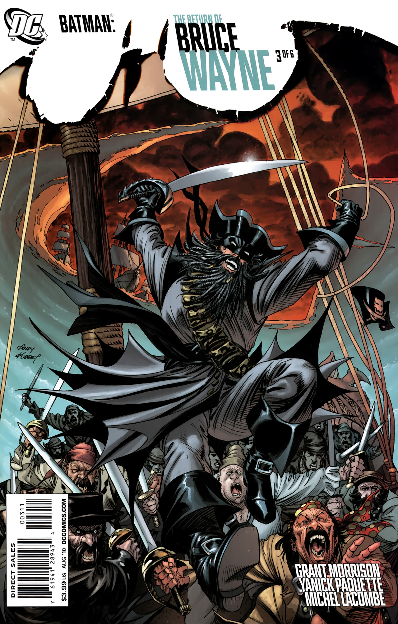 Read online Batman: The Return of Bruce Wayne comic -  Issue #3 - 1