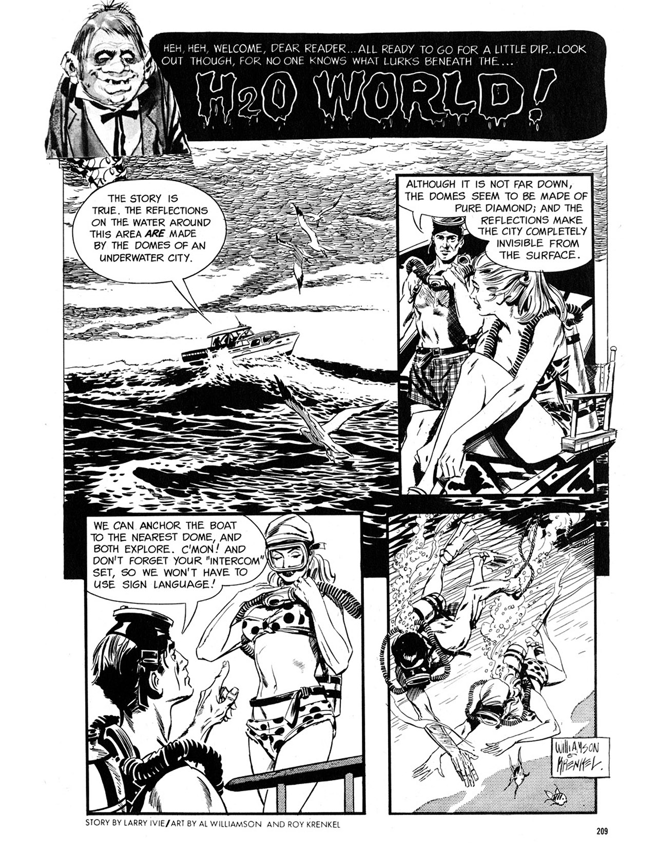 Read online Eerie Archives comic -  Issue # TPB 4 - 209