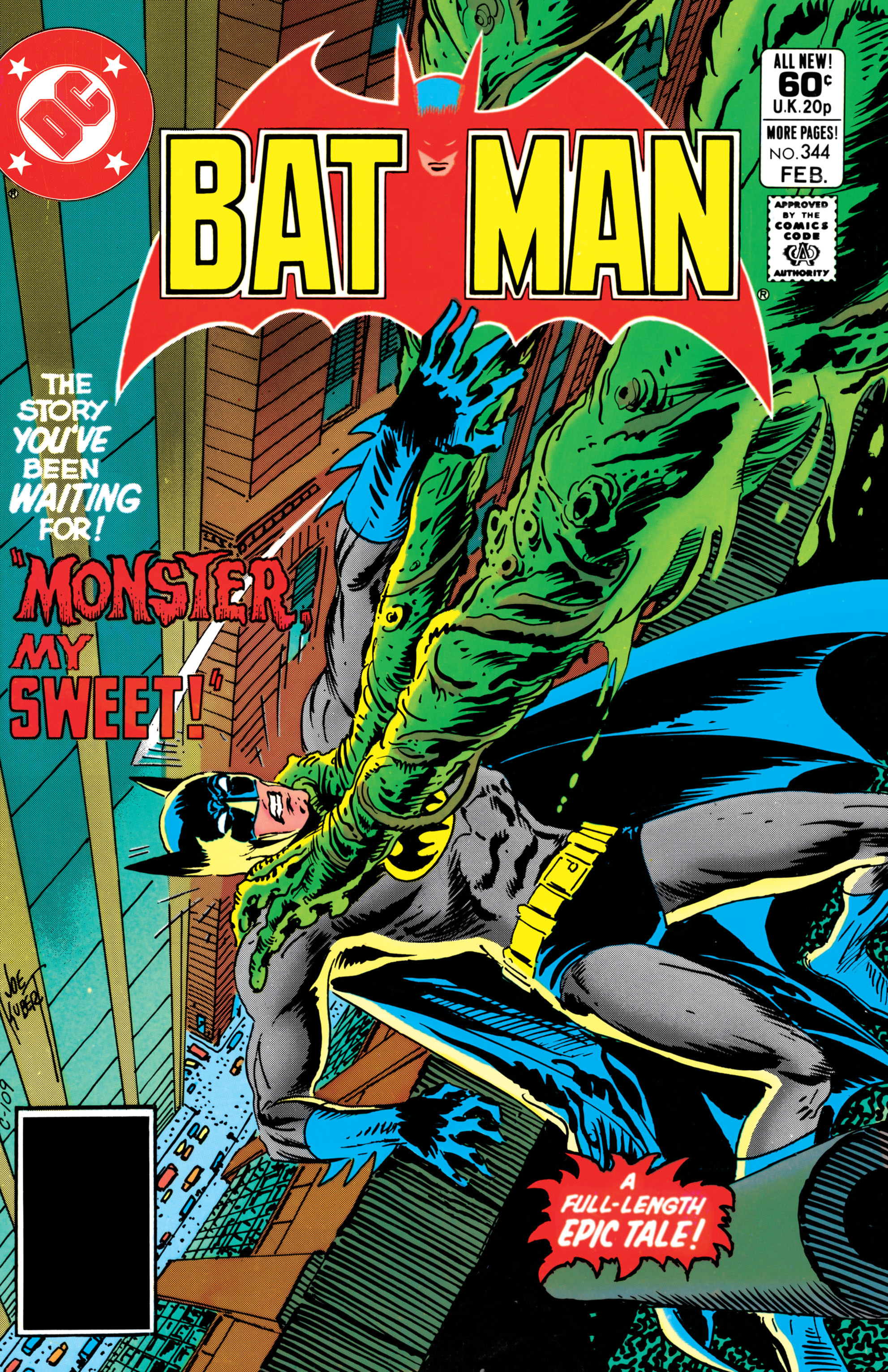 Read online Batman (1940) comic -  Issue #344 - 1