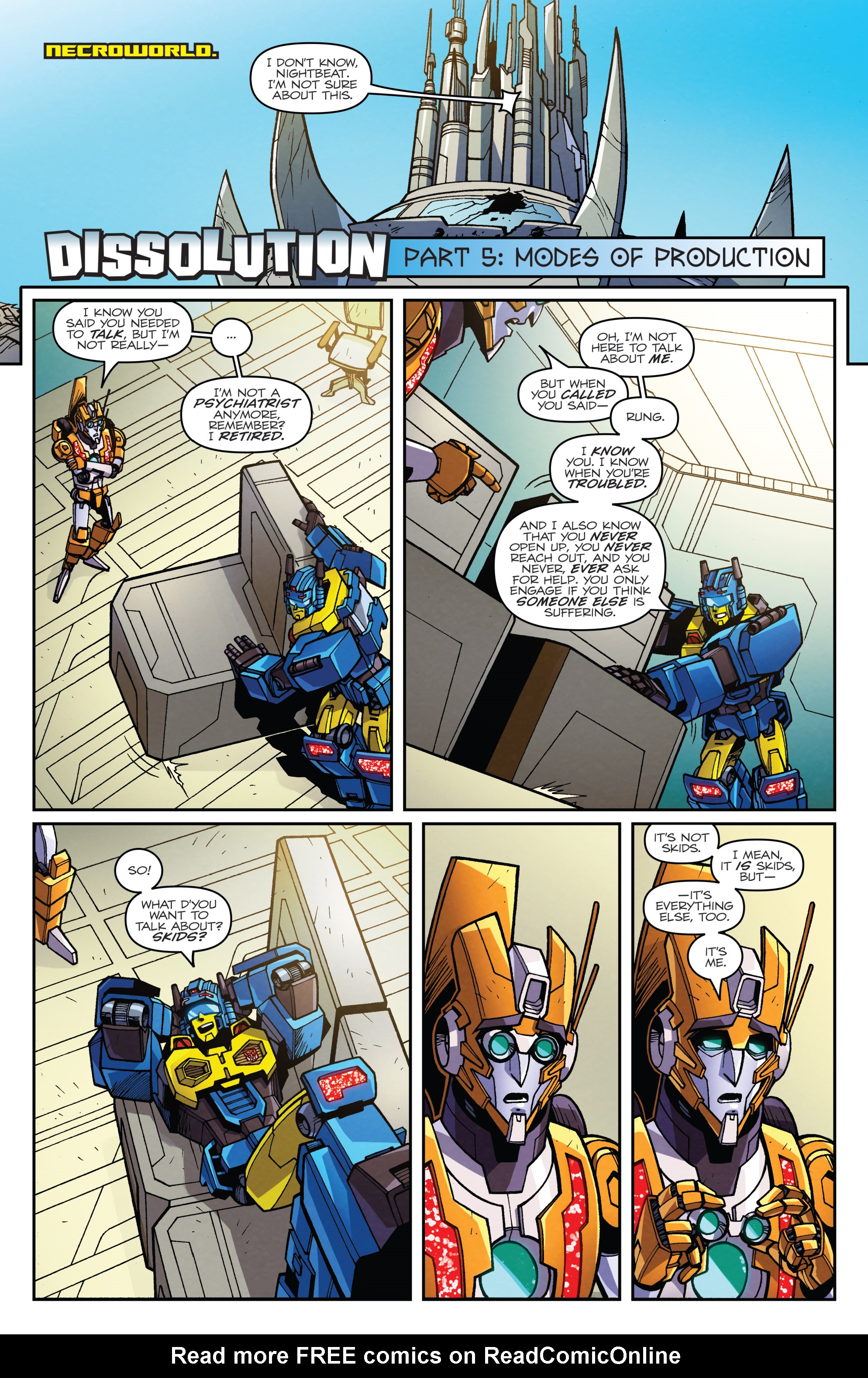 Read online Transformers: Lost Light comic -  Issue #5 - 3