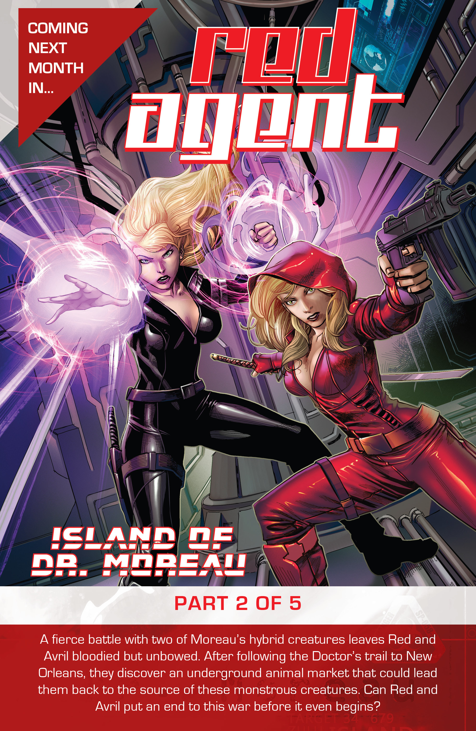 Read online Red Agent: Island of Dr Moreau comic -  Issue #1 - 25