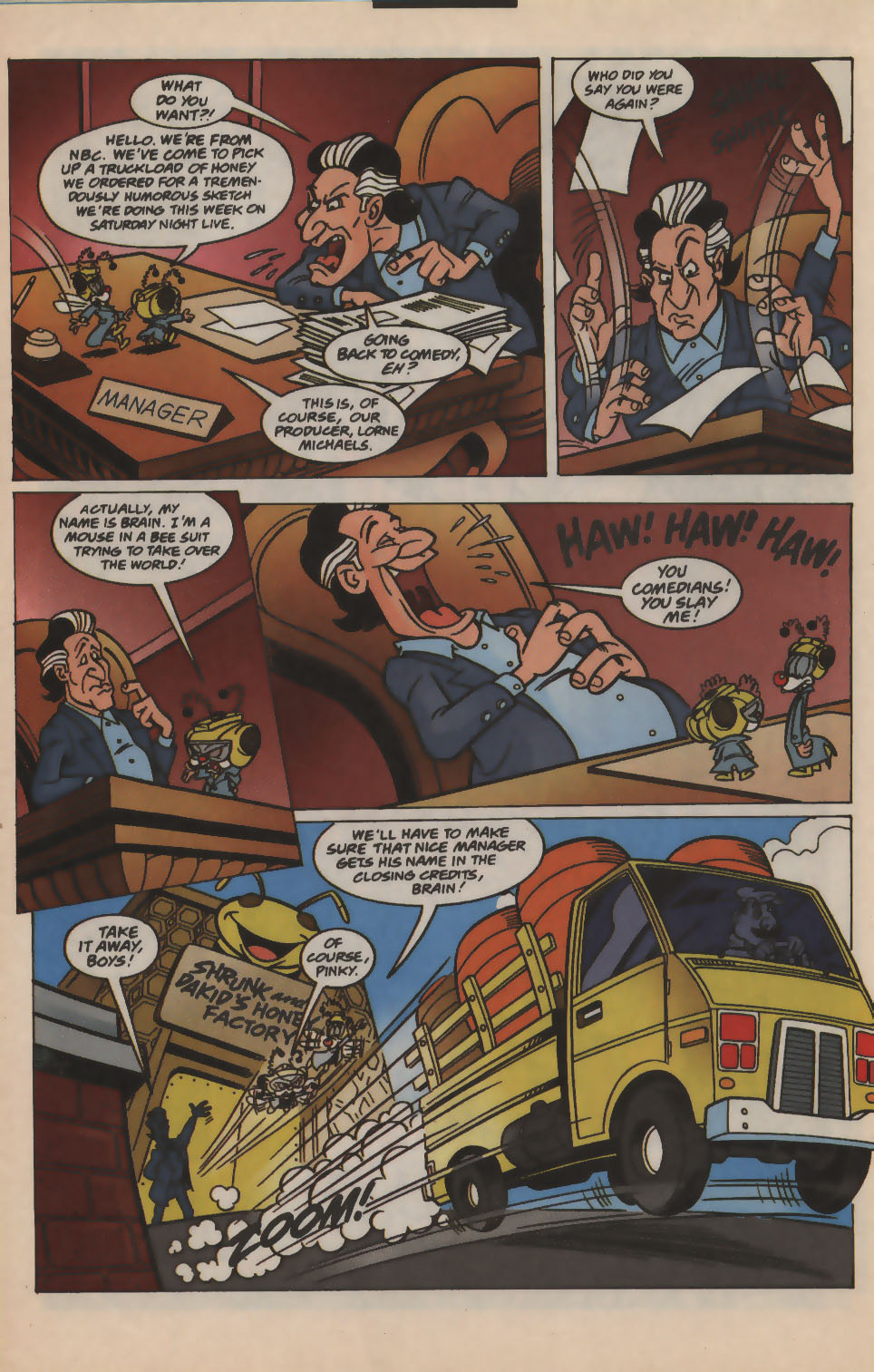 Read online Pinky and The Brain comic -  Issue #14 - 20
