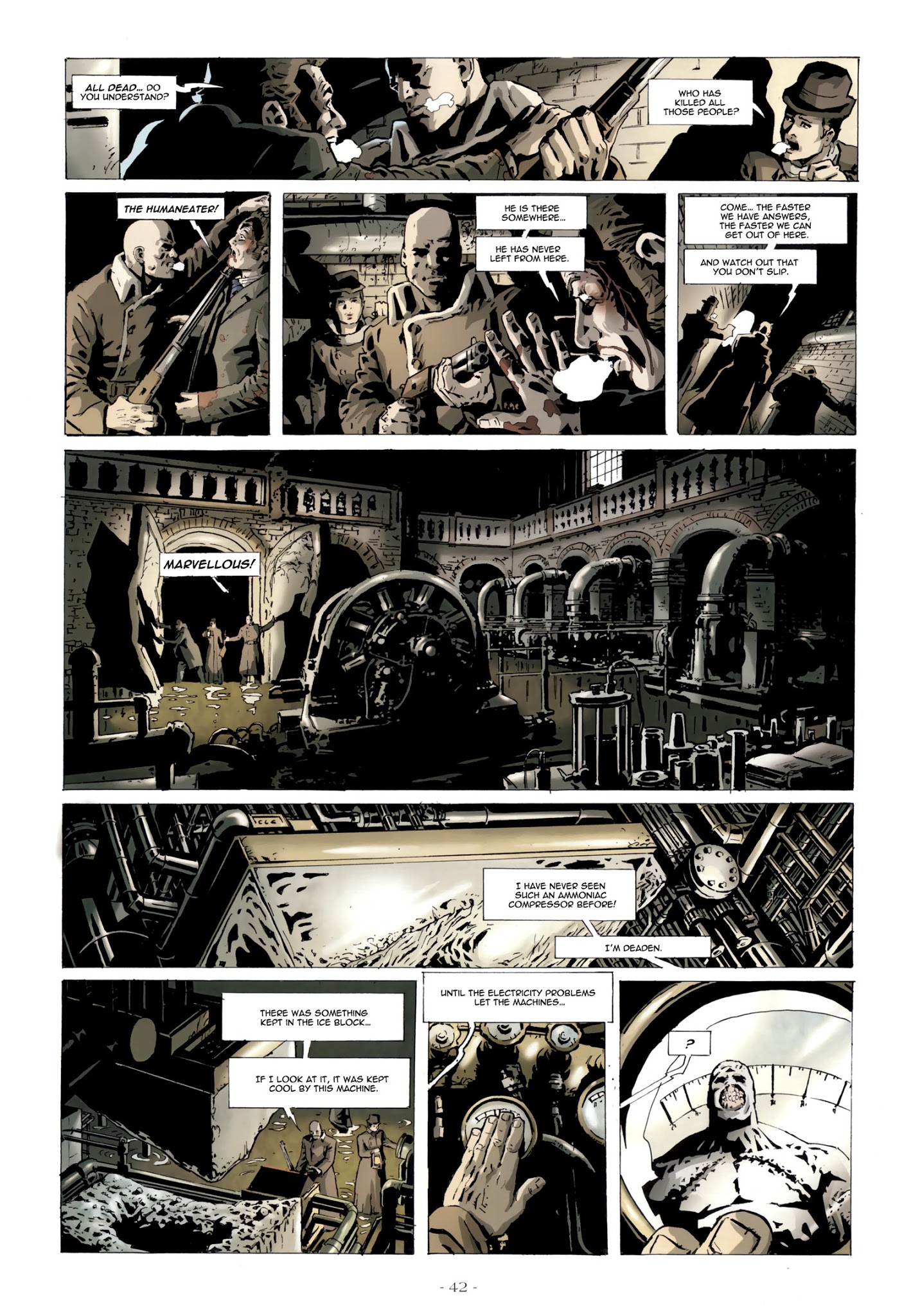 Read online Mister Hyde contre Frankenstein comic -  Issue #1 - 43