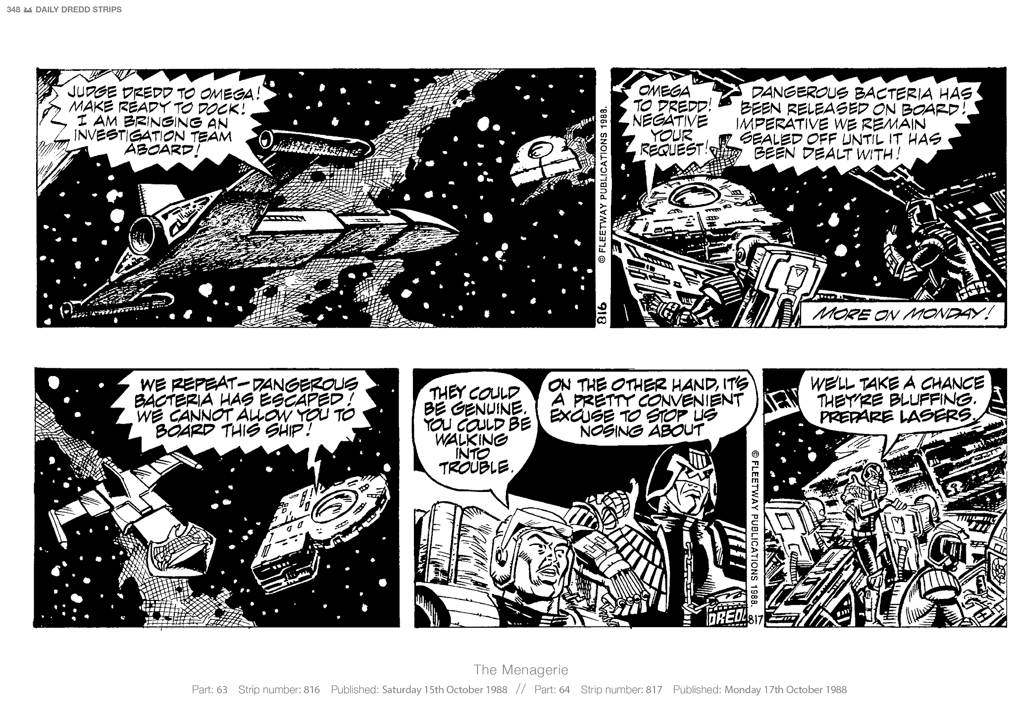 Read online Judge Dredd: The Daily Dredds comic -  Issue # TPB 2 - 351