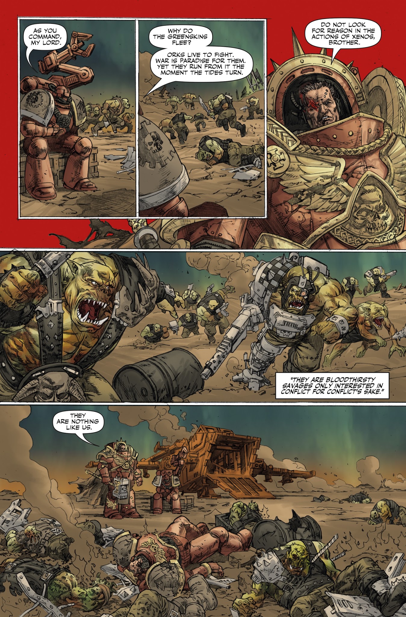 Read online Warhammer 40,000: Dawn of War comic -  Issue #4 - 10