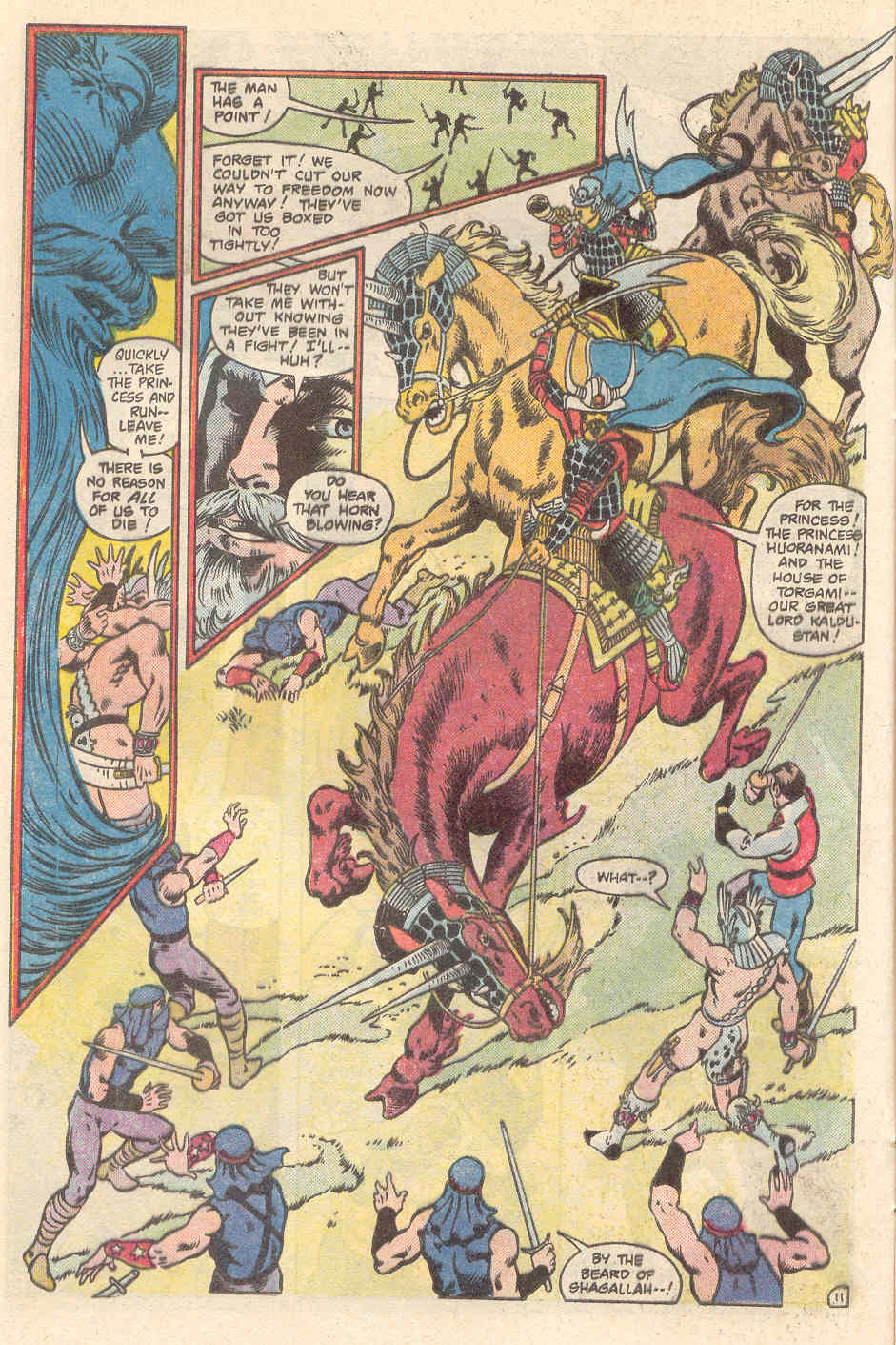 Read online Warlord (1976) comic -  Issue #95 - 11