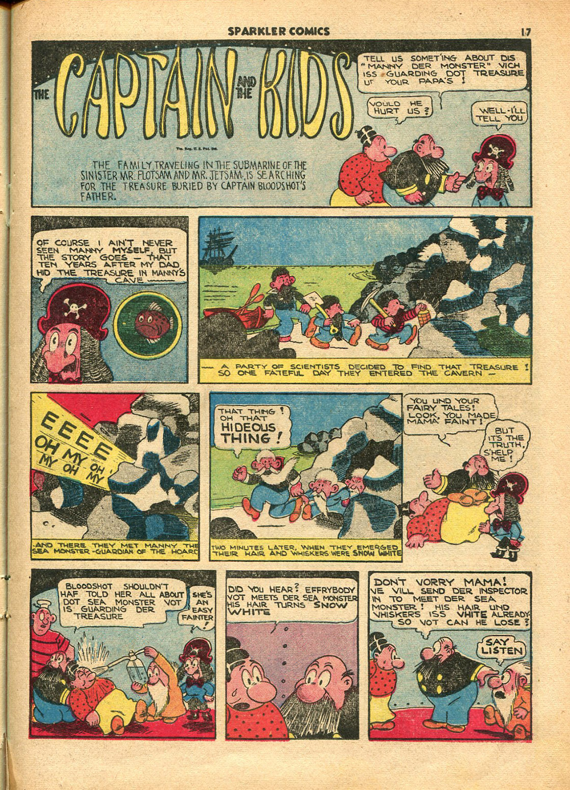 Read online Sparkler Comics comic -  Issue #10 - 19