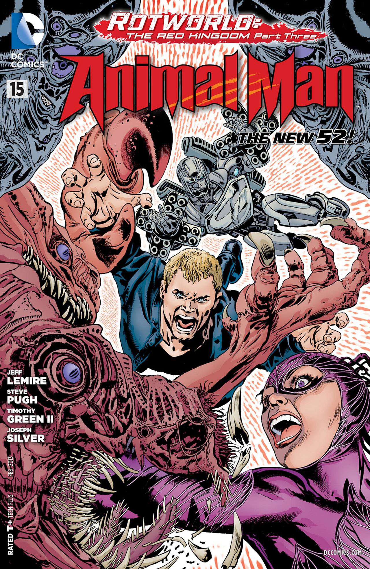 Read online Animal Man (2011) comic -  Issue #15 - 1