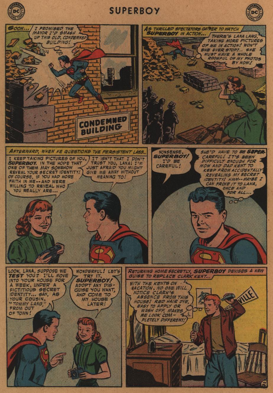 Read online Superboy (1949) comic -  Issue #58 - 11