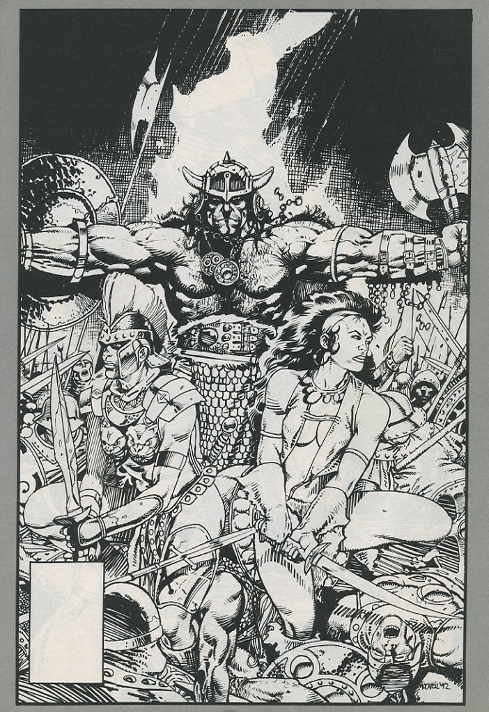 Read online The Savage Sword Of Conan comic -  Issue #215 - 55
