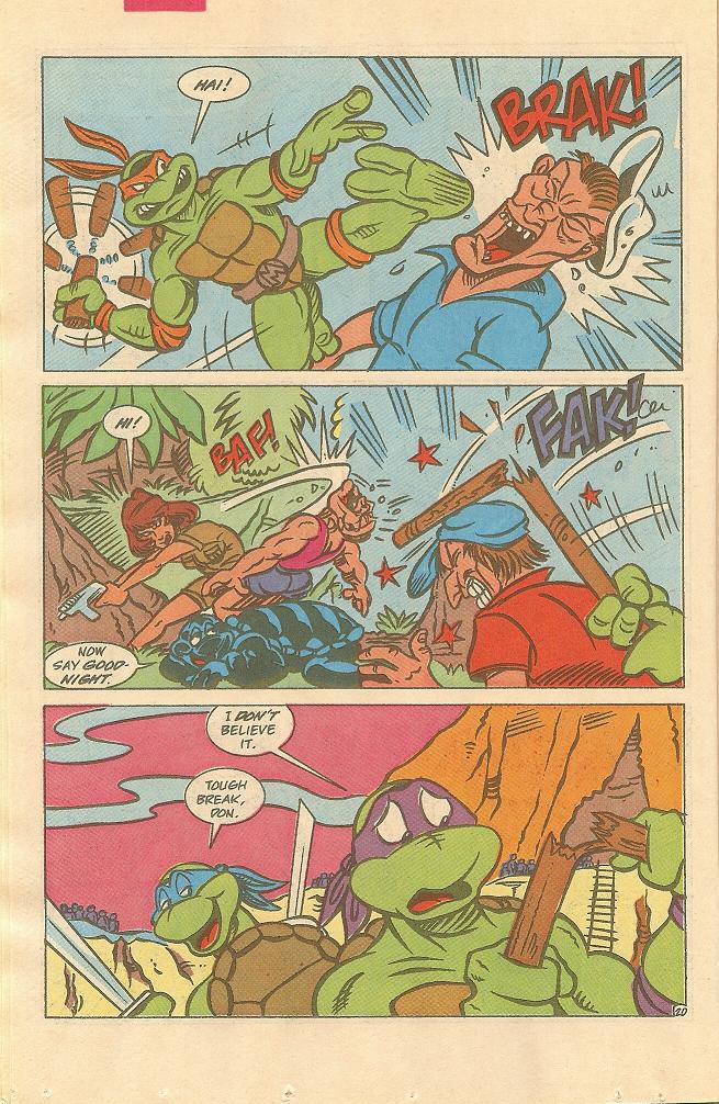 Read online Teenage Mutant Ninja Turtles Adventures (1989) comic -  Issue #15 - 21