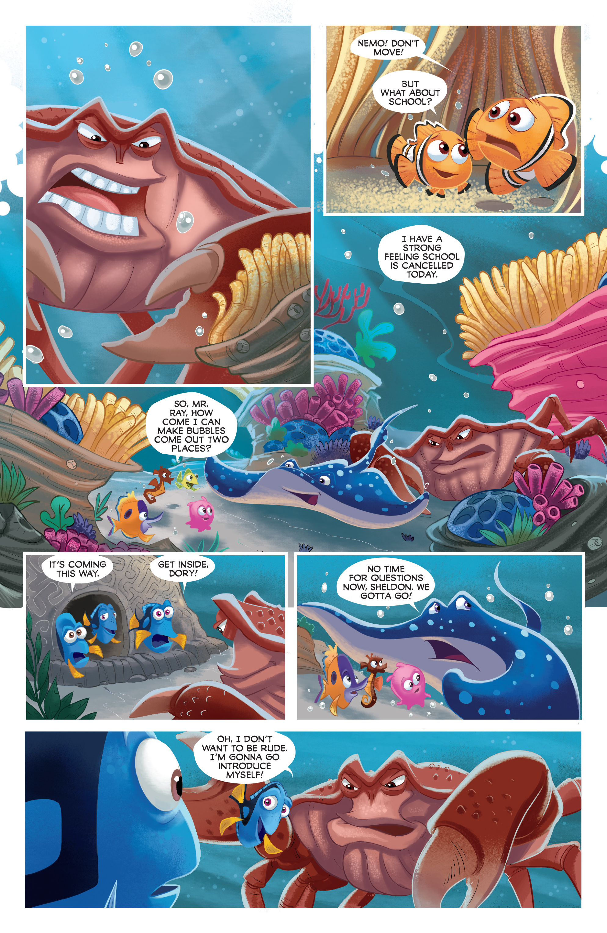 Read online Disney Pixar Finding Dory comic -  Issue #3 - 7
