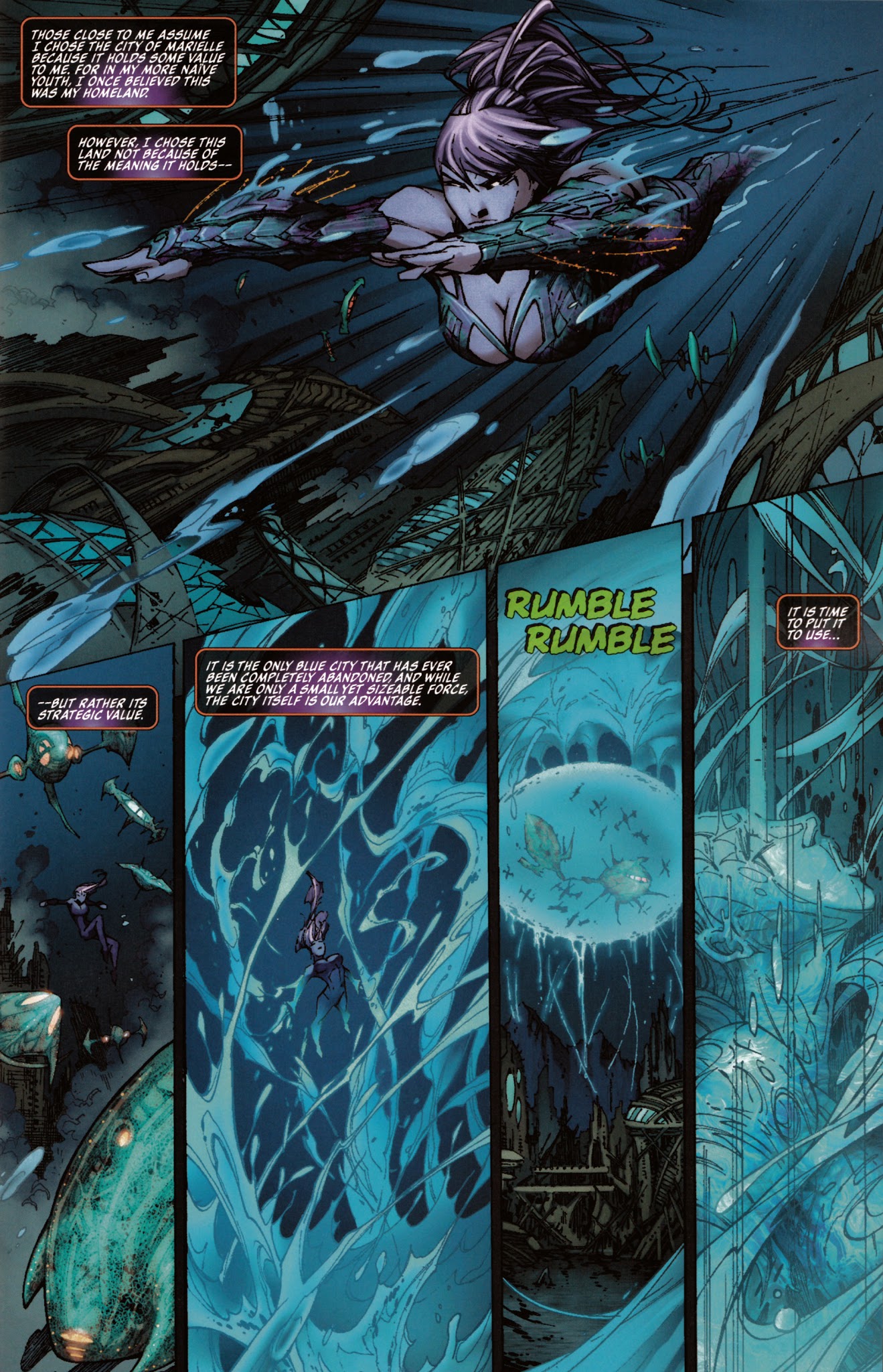 Read online Michael Turner's Fathom: Kiani comic -  Issue #4 - 8
