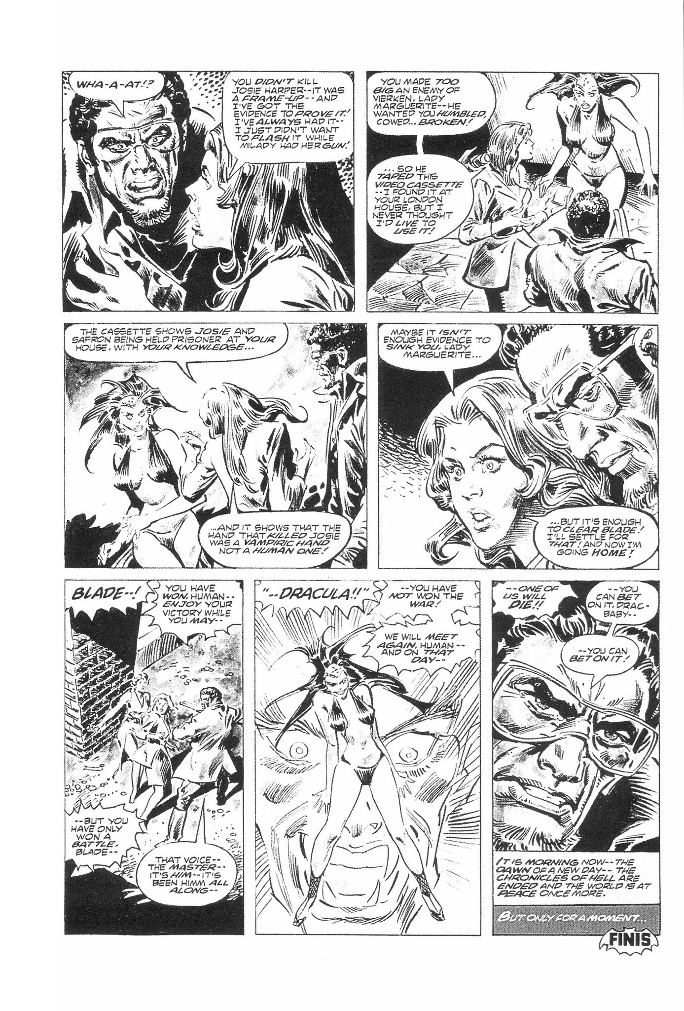Read online Blade: Black & White comic -  Issue # TPB - 83