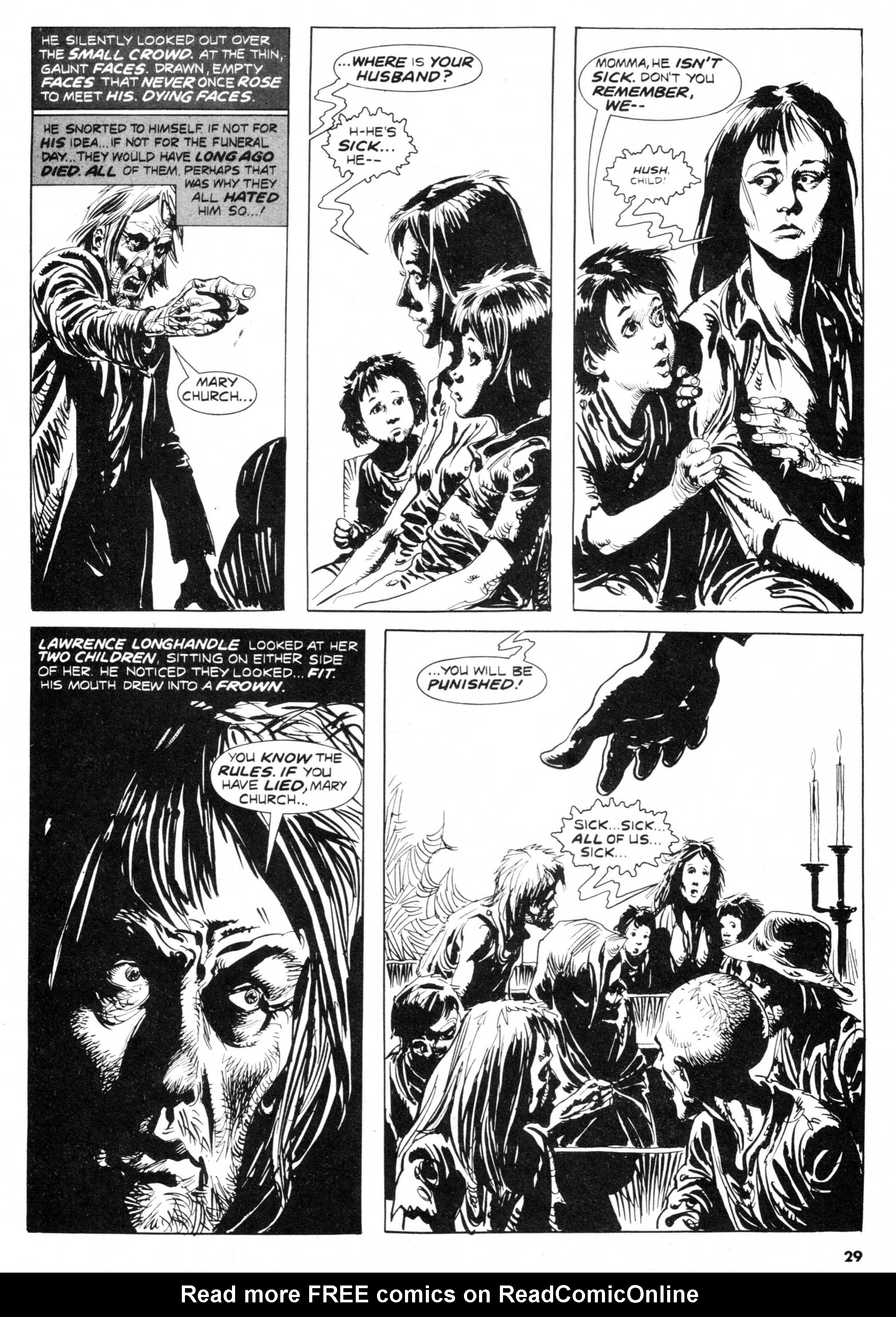 Read online Vampirella (1969) comic -  Issue #59 - 29