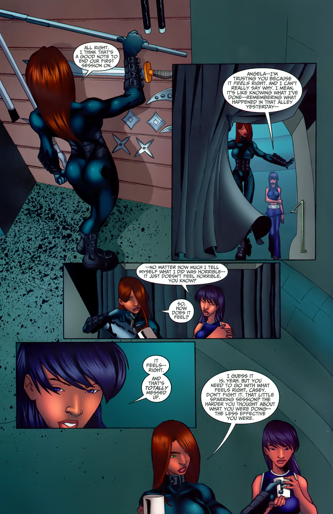 Read online Casey Blue: Beyond Tomorrow comic -  Issue #4 - 5