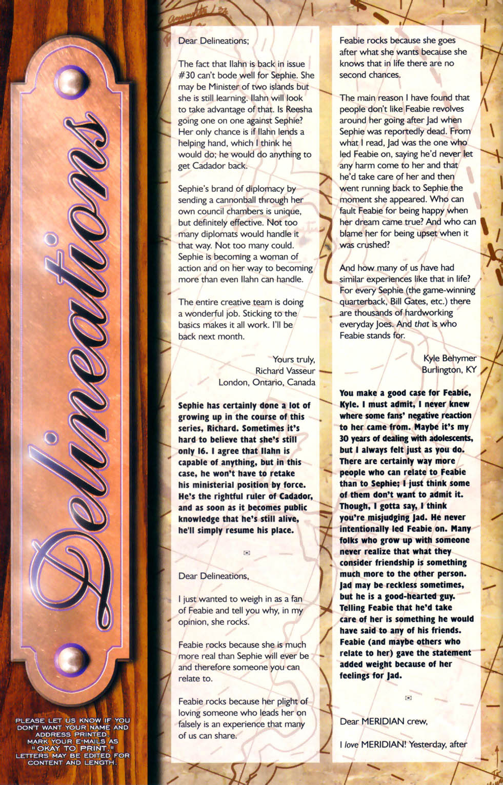 Read online Meridian comic -  Issue #32 - 25