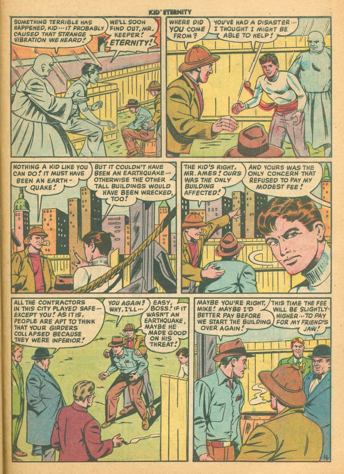 Read online Kid Eternity (1946) comic -  Issue #16 - 27