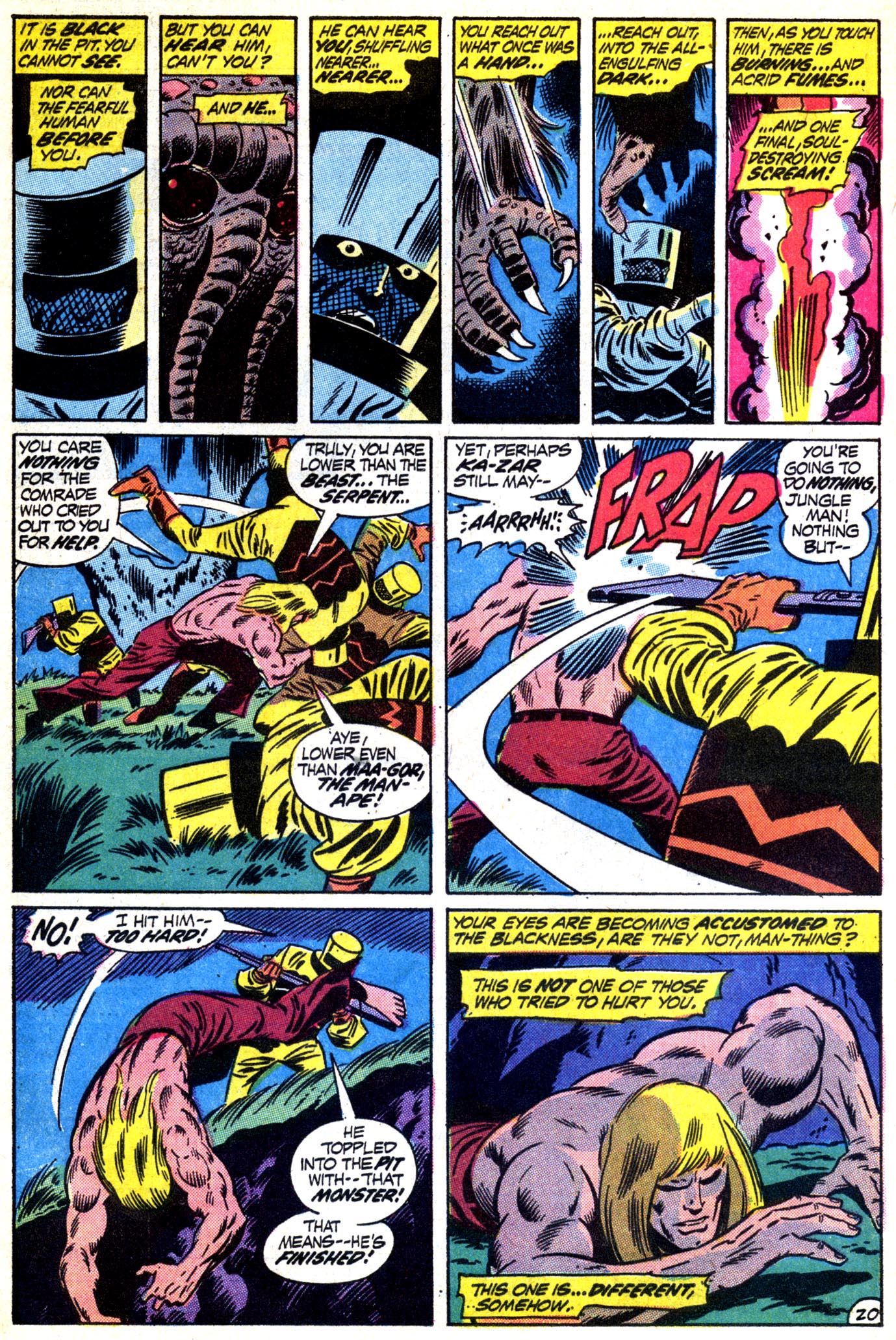 Read online Astonishing Tales (1970) comic -  Issue #12 - 21