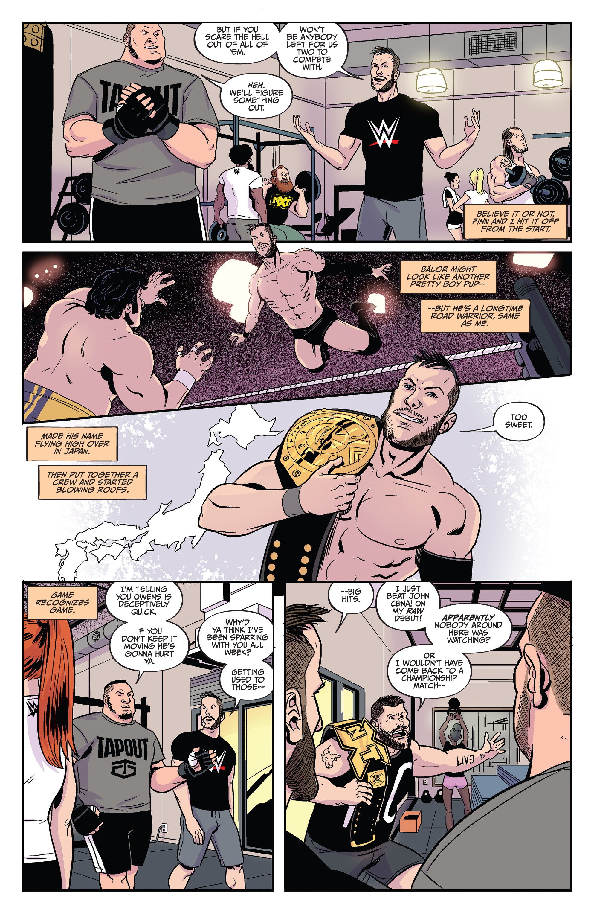 Read online WWE: NXT Takeover comic -  Issue # TPB - 35