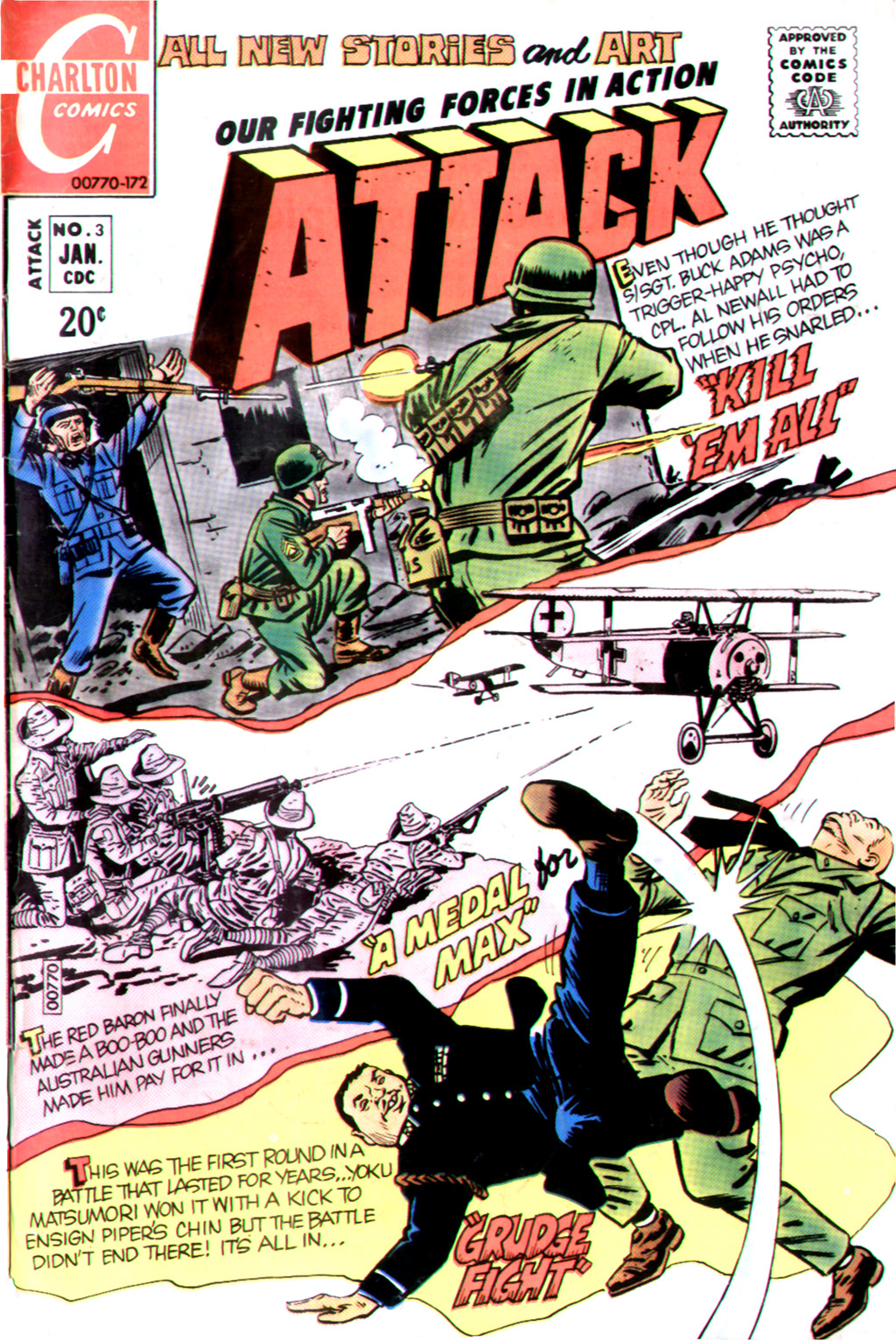 Read online Attack (1971) comic -  Issue #3 - 1