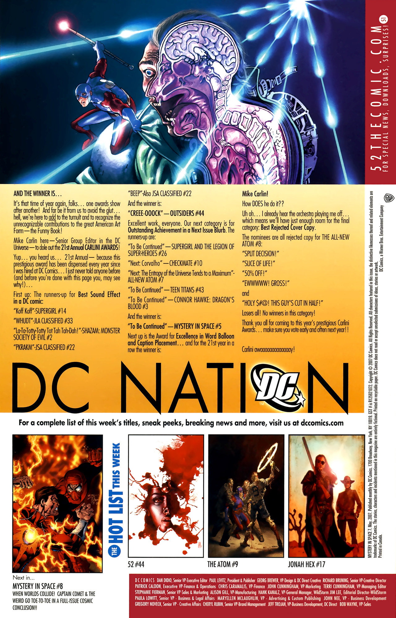 Read online Mystery in Space (2006) comic -  Issue #7 - 39