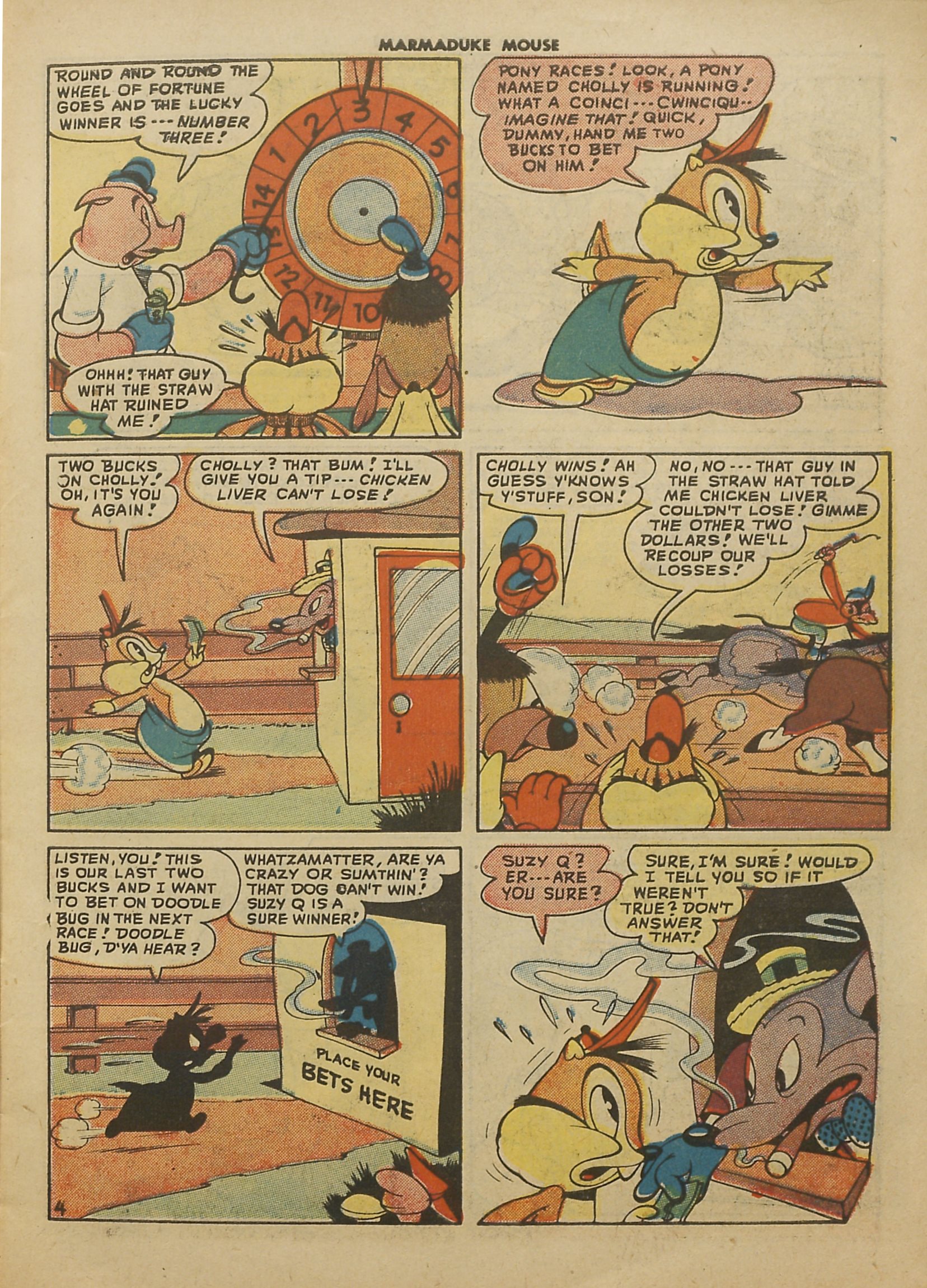 Read online Marmaduke Mouse comic -  Issue #9 - 13